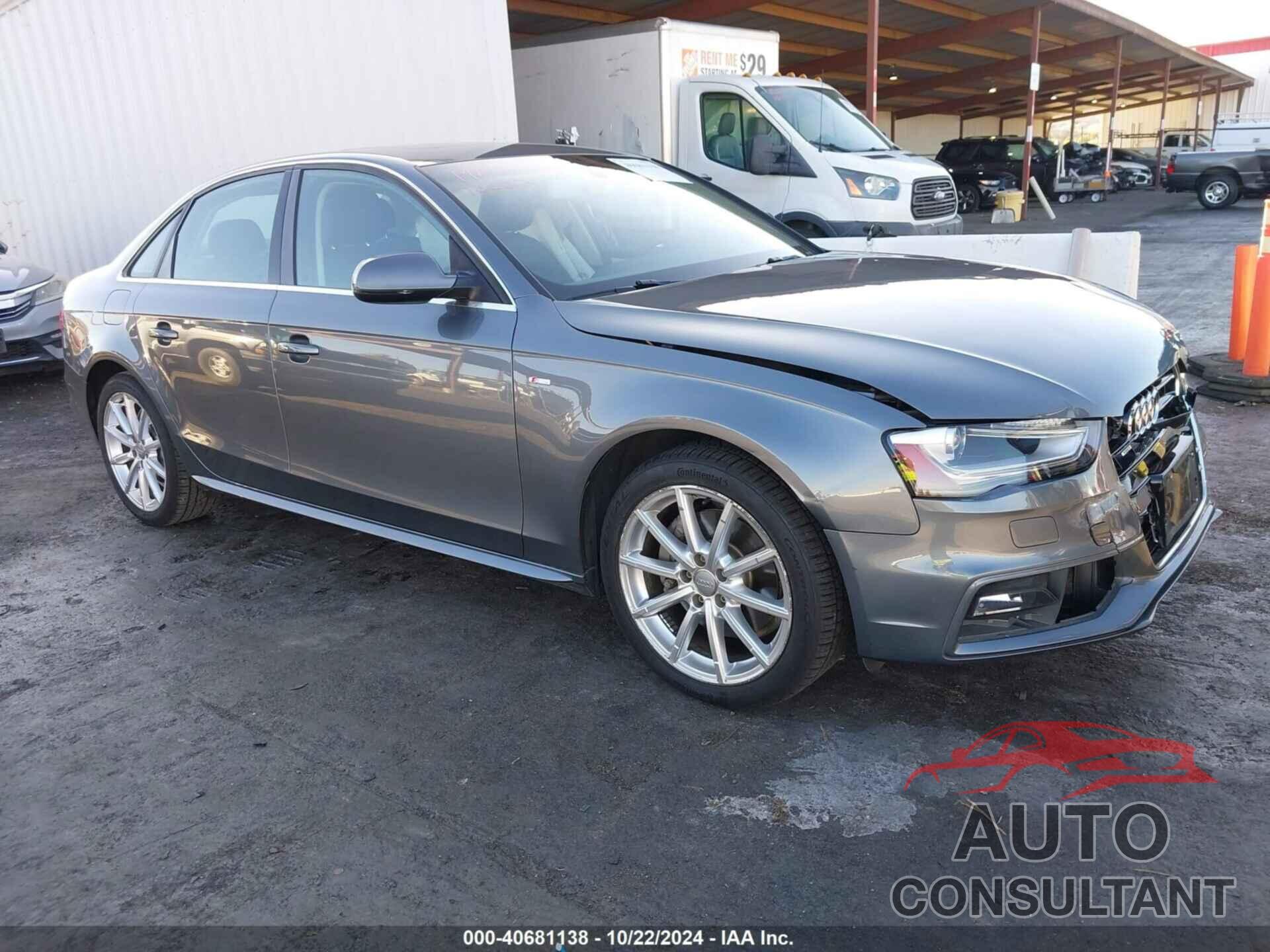 AUDI A4 2016 - WAUFFAFLXGN012800