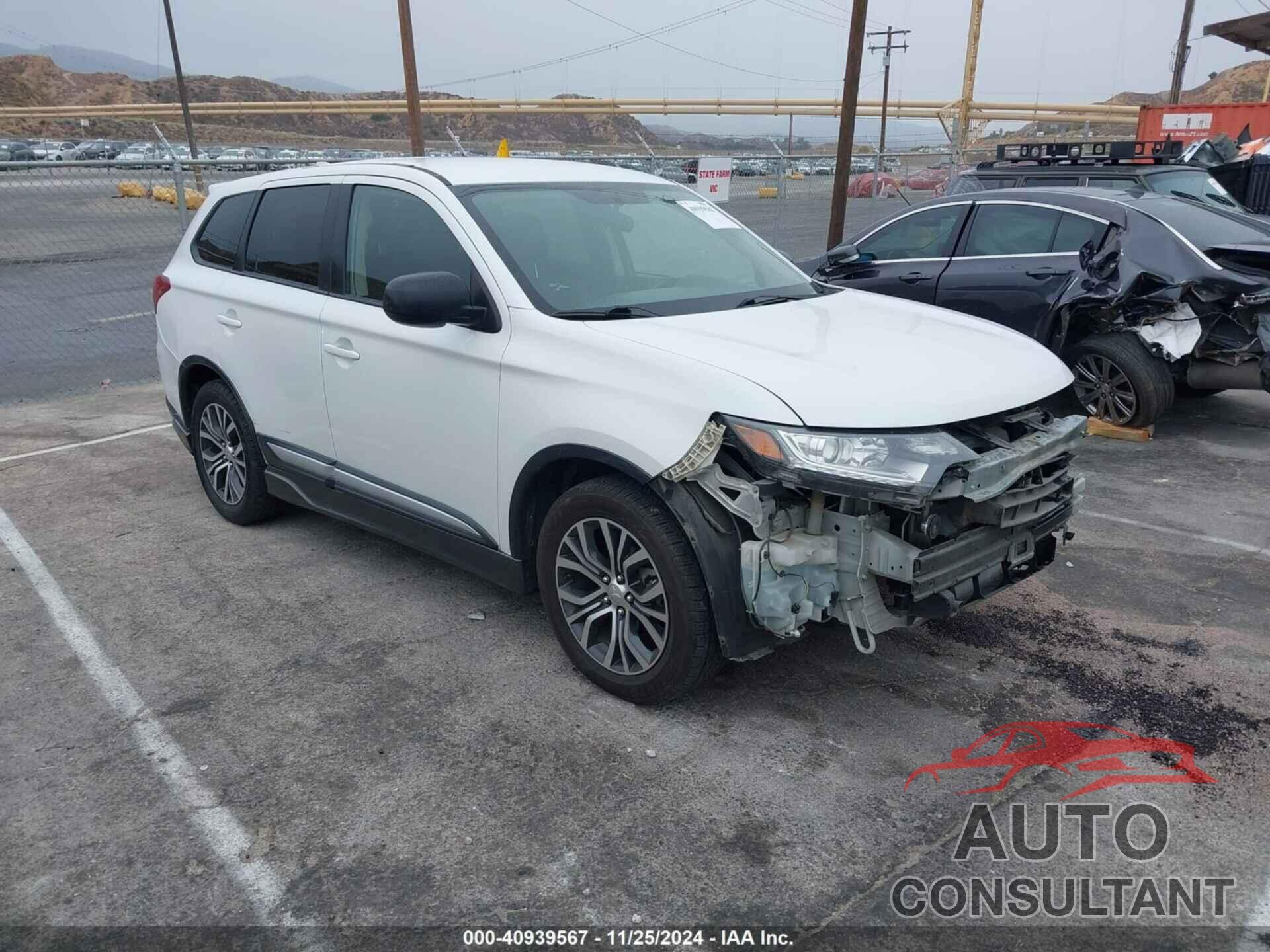 MITSUBISHI OUTLANDER 2017 - JA4AD2A31HZ035290