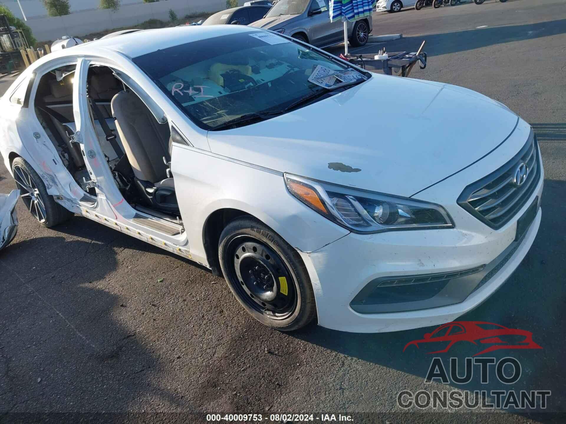 HYUNDAI SONATA 2017 - 5NPE34ABXHH579159