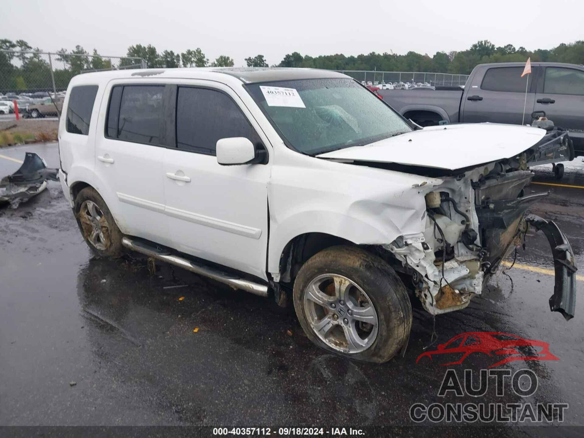 HONDA PILOT 2014 - 5FNYF3H61EB012386