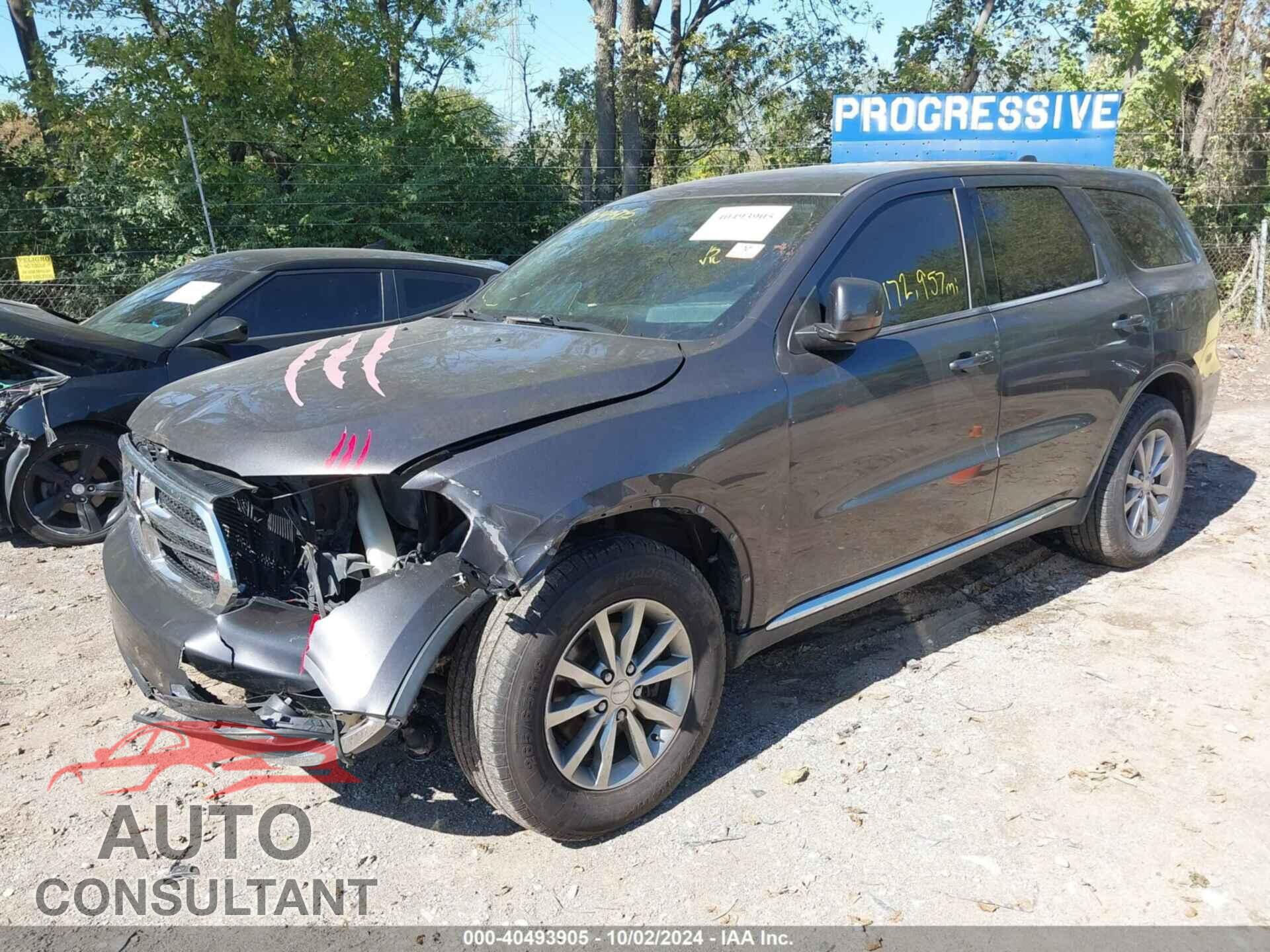 DODGE DURANGO 2017 - 1C4RDJAG4HC888565