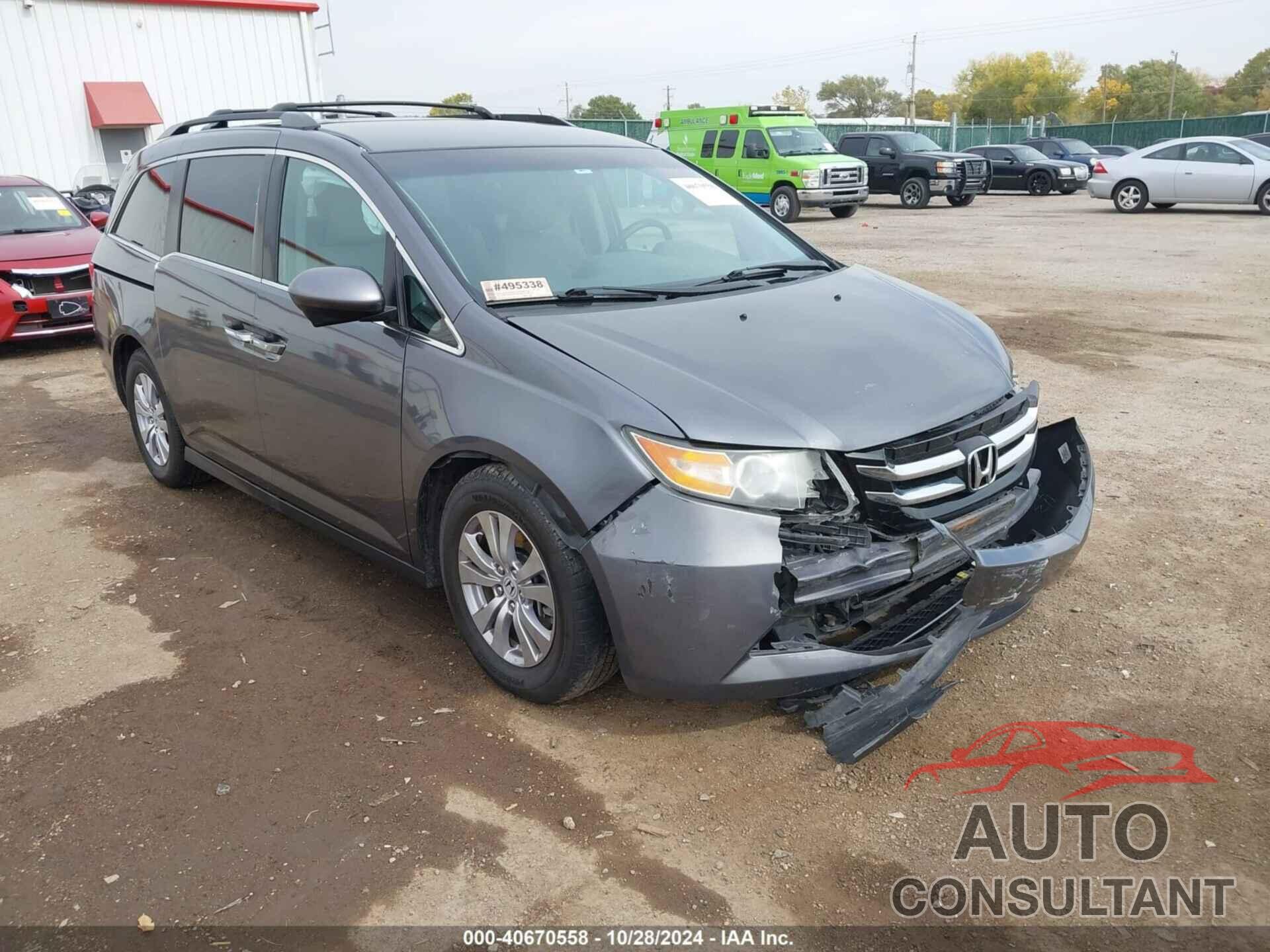 HONDA ODYSSEY 2016 - 5FNRL5H39GB148945