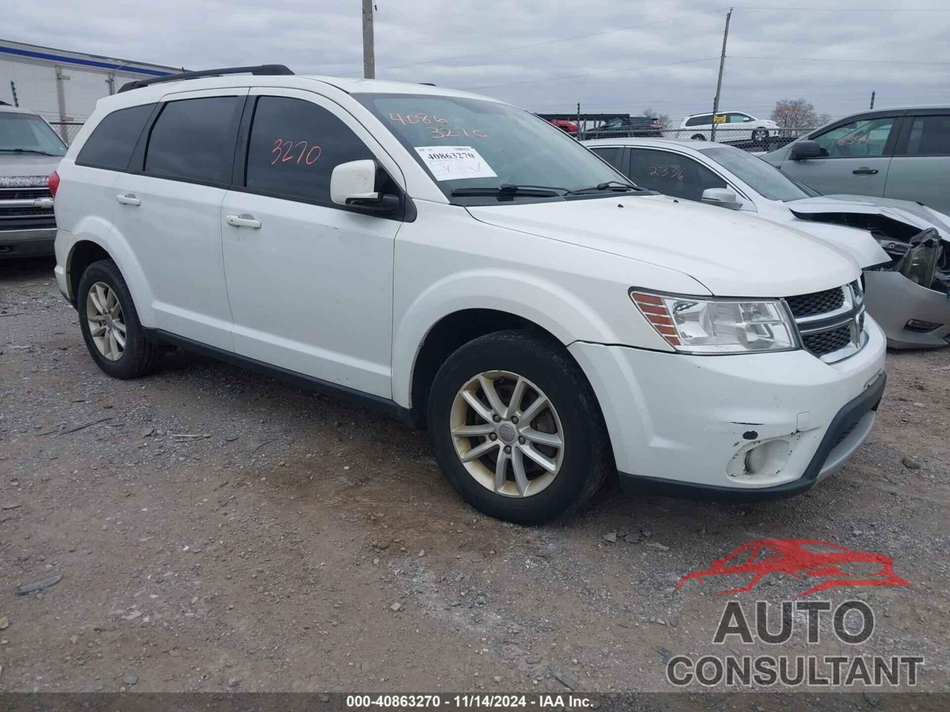 DODGE JOURNEY 2016 - 3C4PDDBG8GT105757