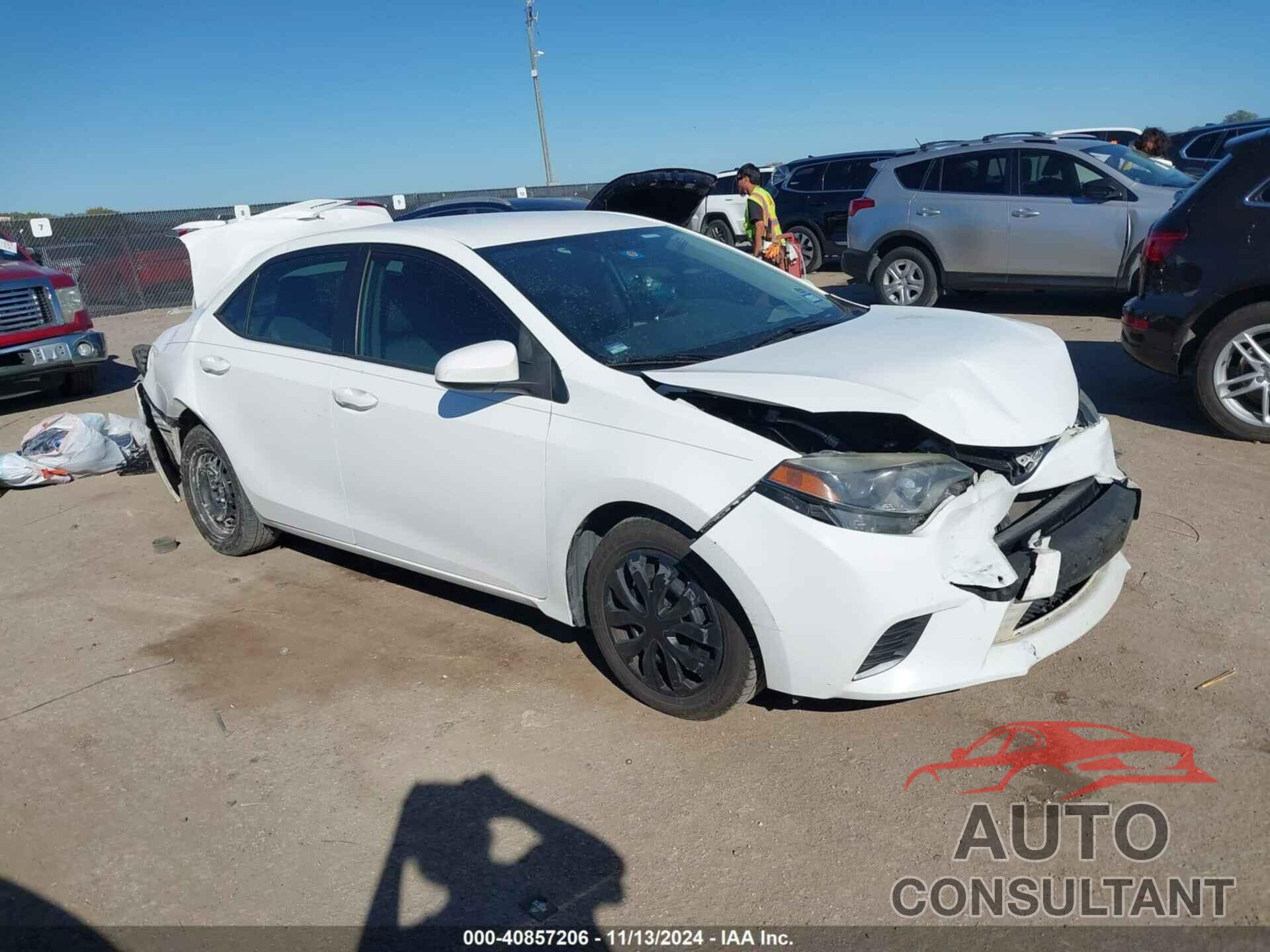 TOYOTA COROLLA 2016 - 5YFBURHE6GP426843