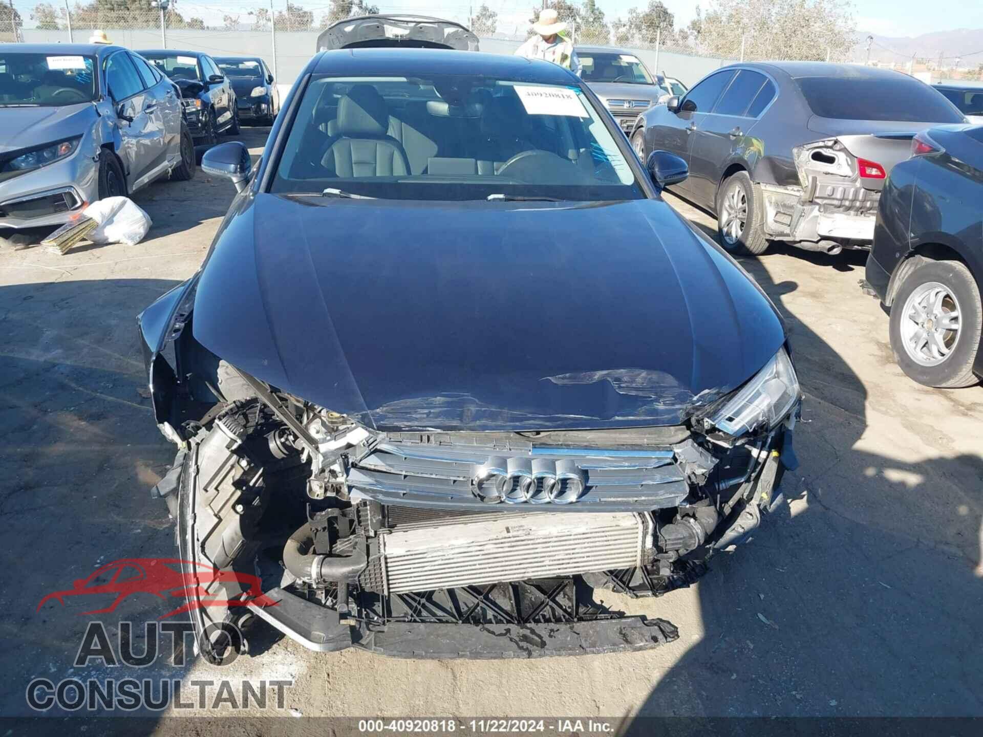 AUDI A4 2018 - WAULMAF41JA090608