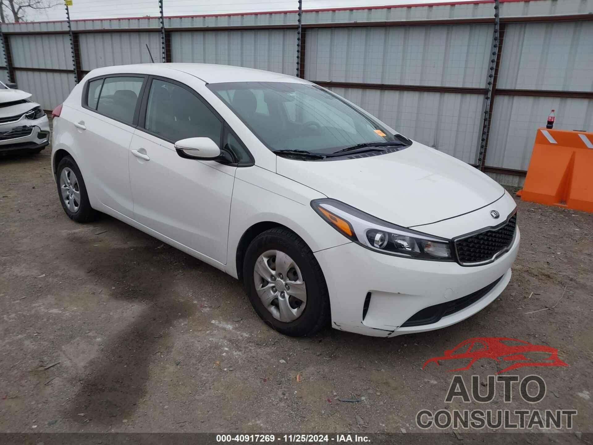 KIA FORTE 2017 - KNAFK5A86H5721313