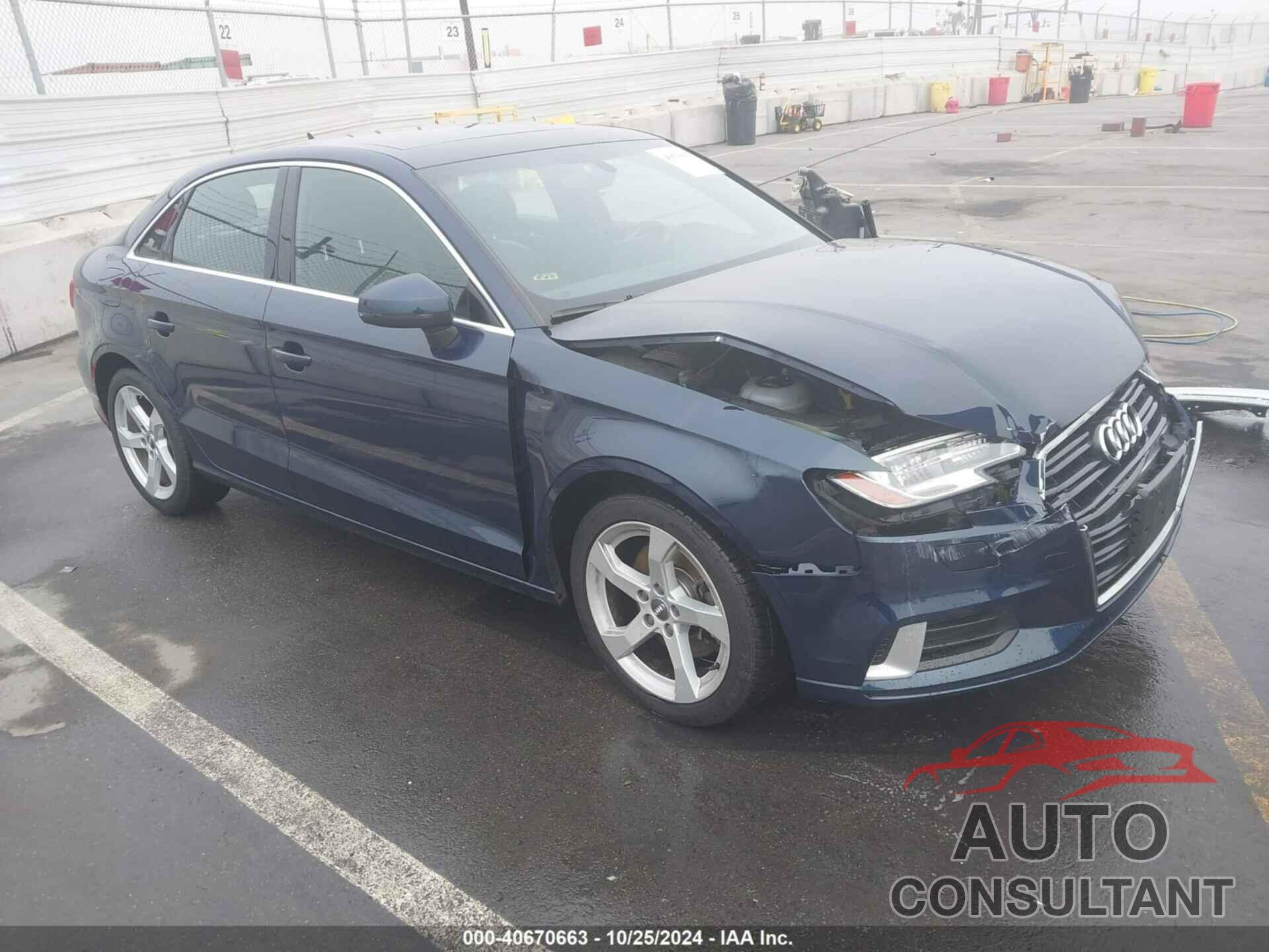 AUDI A3 2019 - WAUAUGFF5K1011518