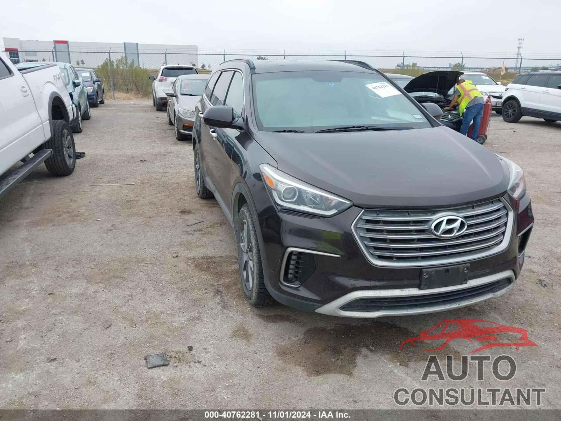 HYUNDAI SANTA FE 2017 - KM8SM4HF1HU177217