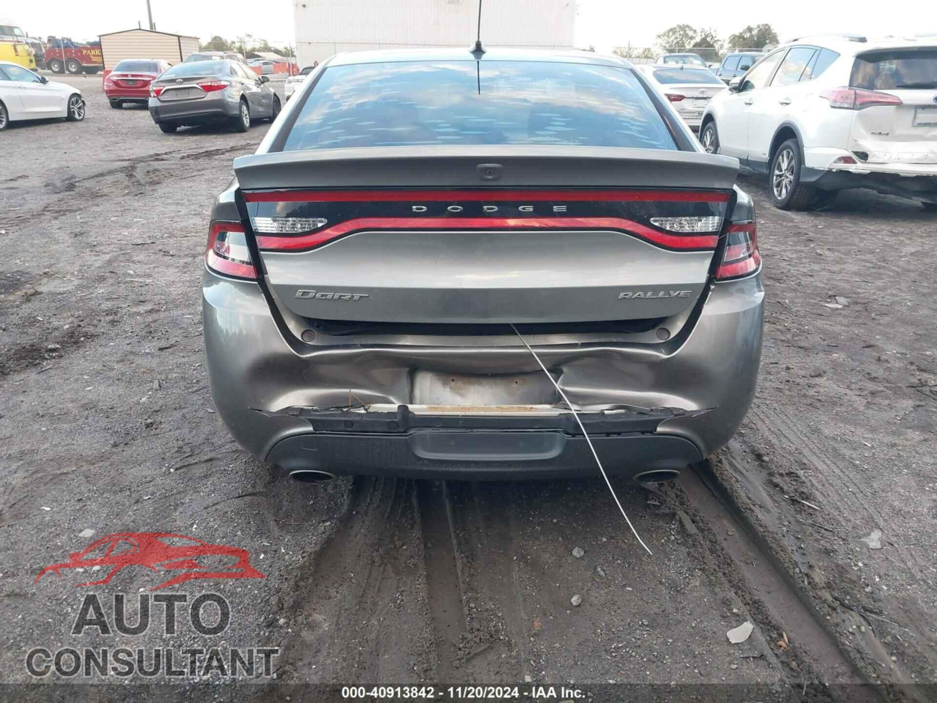 DODGE DART 2013 - 1C3CDFBA1DD181624
