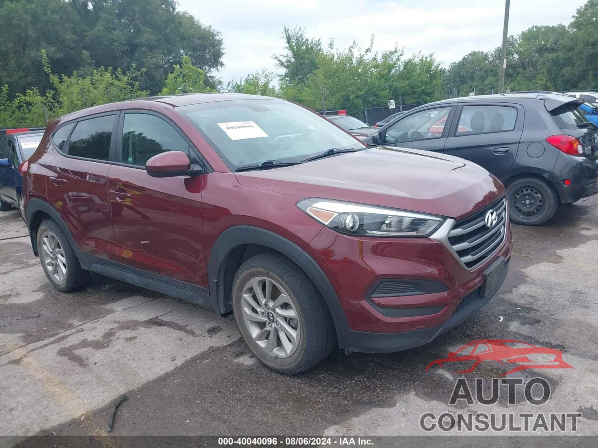 HYUNDAI TUCSON 2017 - KM8J23A45HU399845