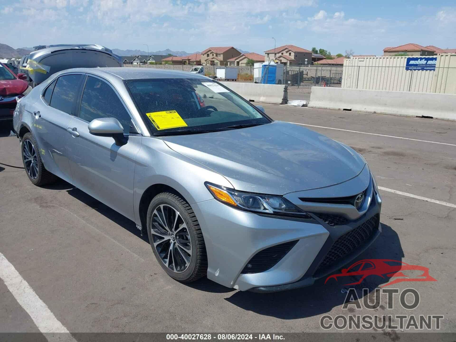 TOYOTA CAMRY 2019 - 4T1B11HK3KU726623