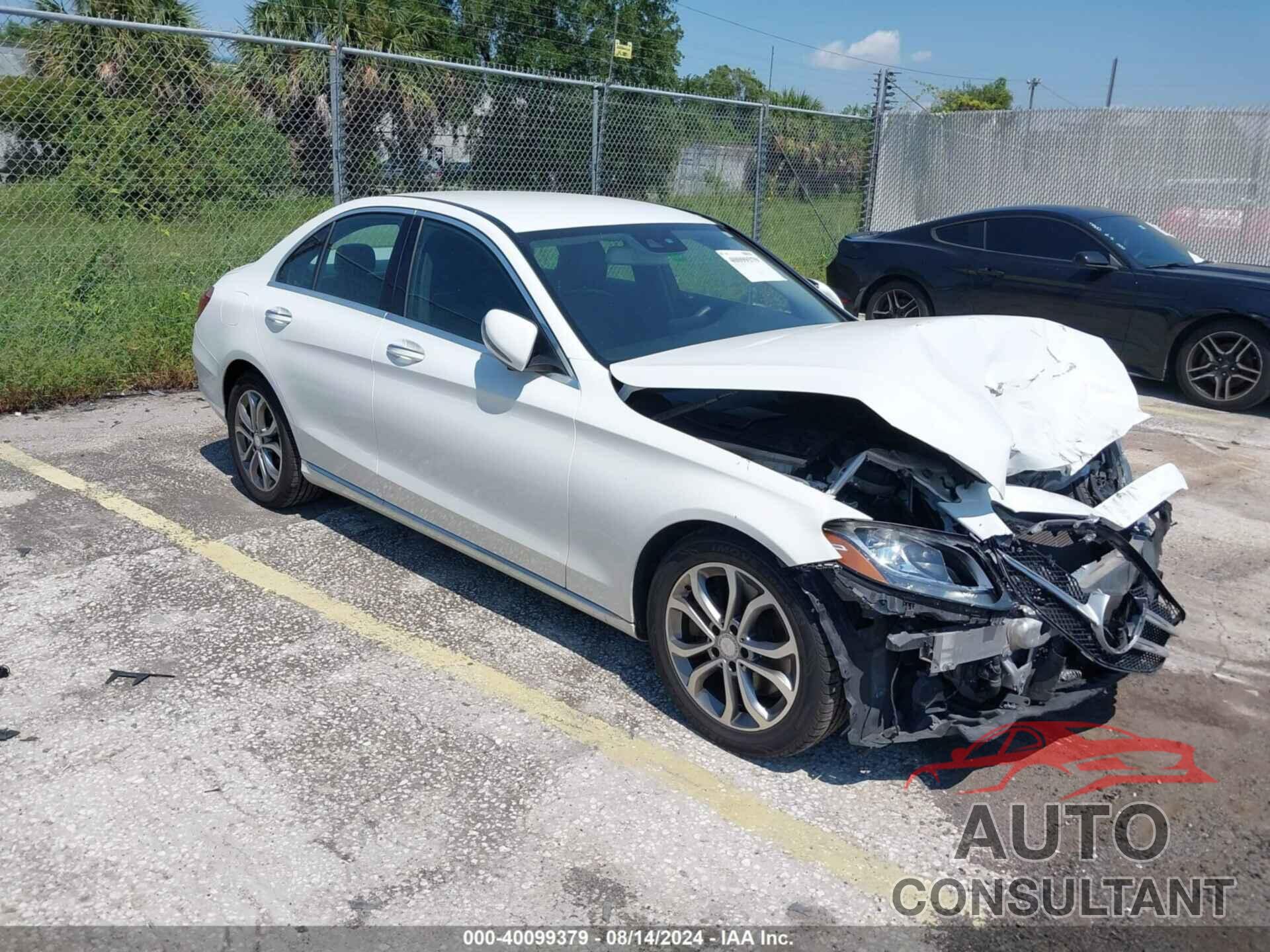 MERCEDES-BENZ C 300 2017 - 55SWF4JB8HU196572