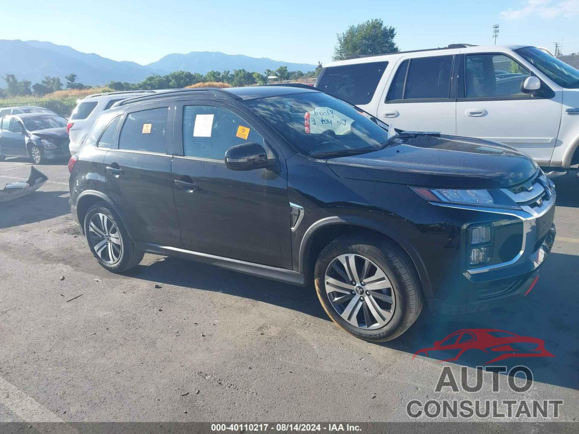 MITSUBISHI OUTLANDER SPORT 2022 - JA4ARVAW3NU014317