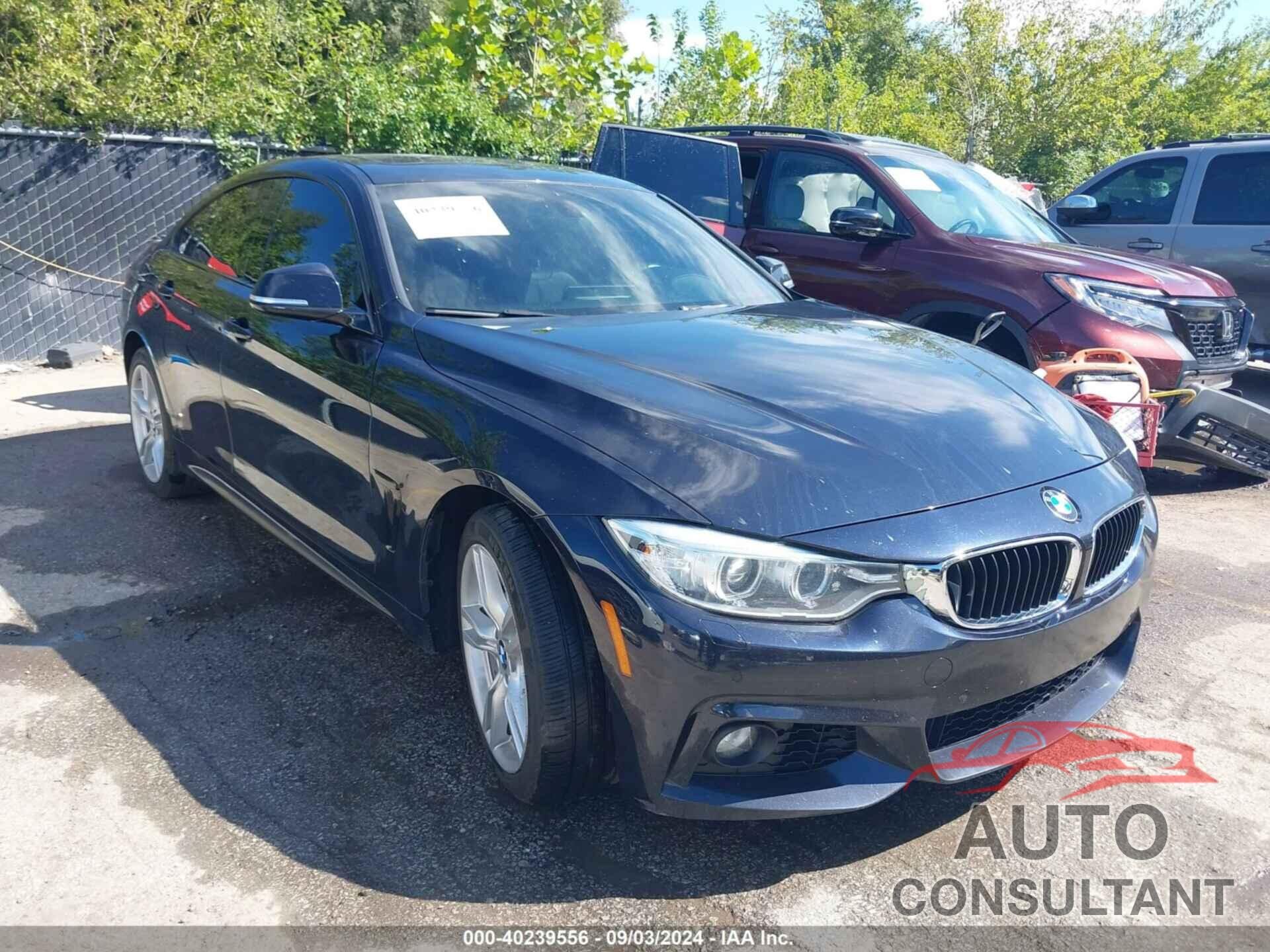 BMW 428I GRAN COUPE 2016 - WBA4C9C57GG136161