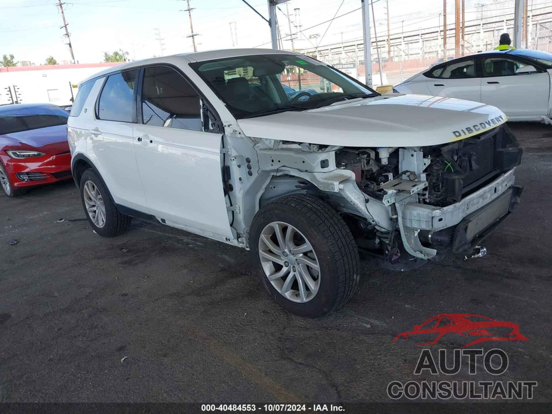 LAND ROVER DISCOVERY SPORT 2016 - SALCR2BG6GH587821