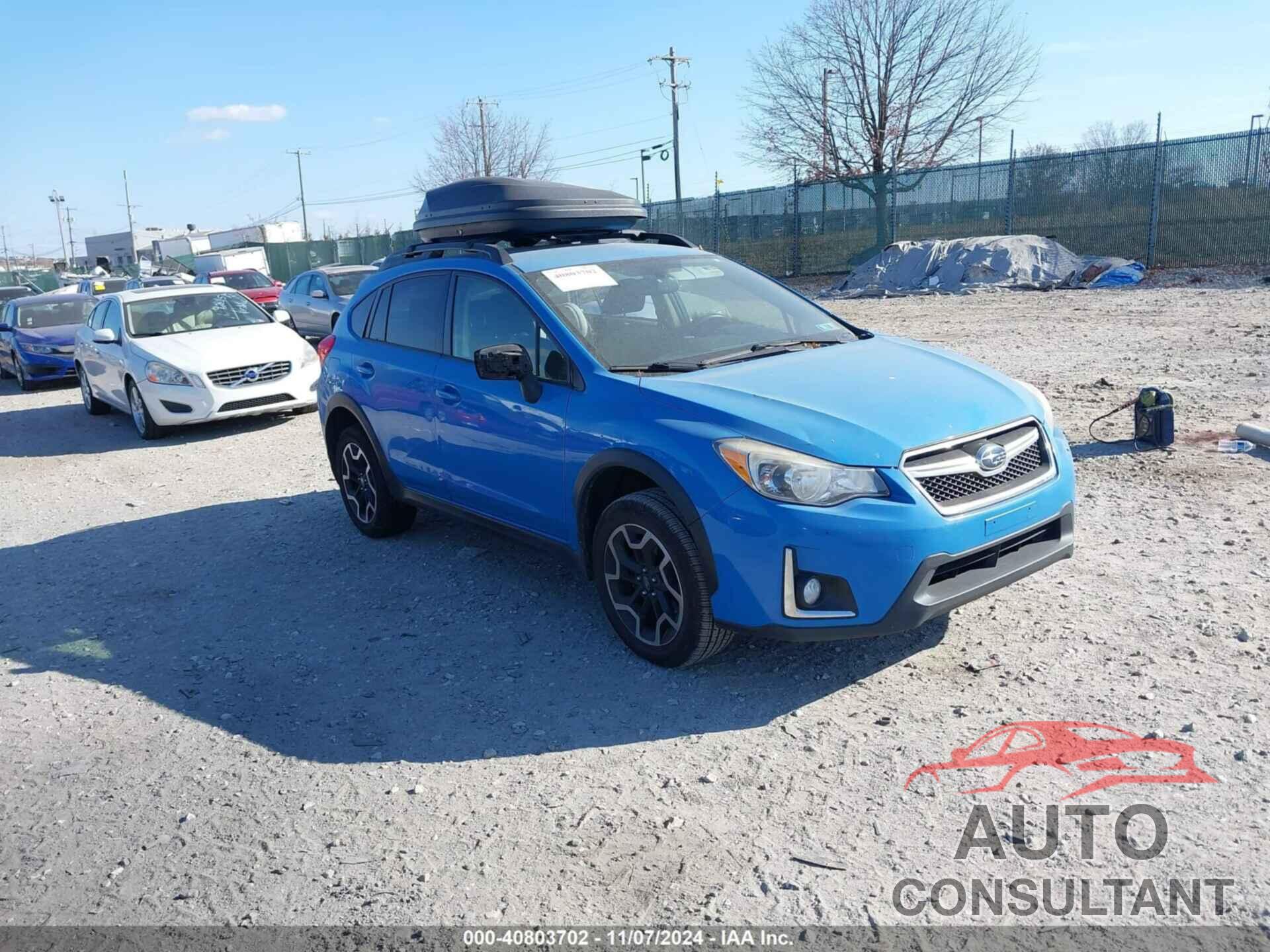 SUBARU CROSSTREK 2016 - JF2GPABC3G8337346