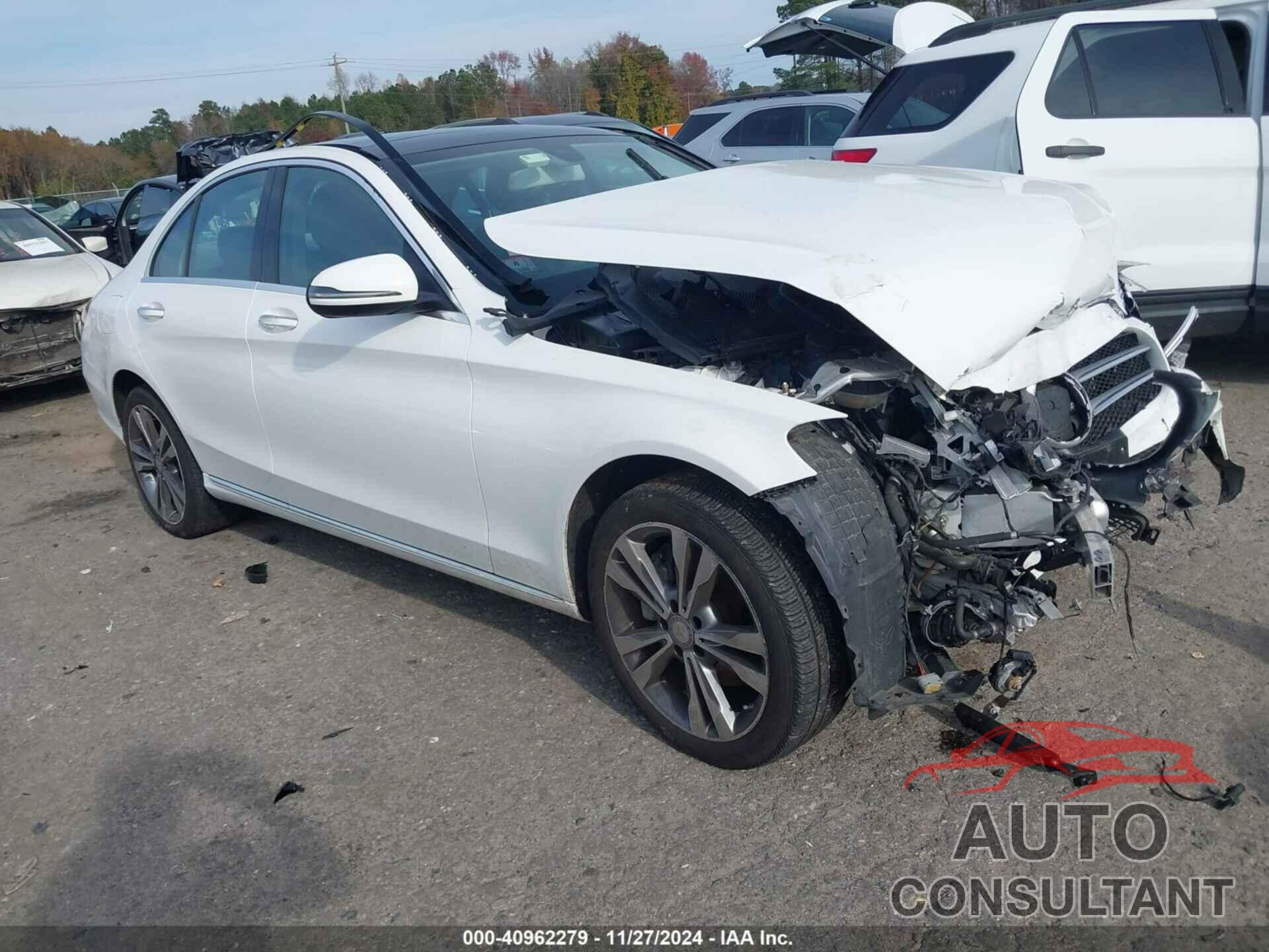 MERCEDES-BENZ C 300 2017 - 55SWF4KB2HU183685