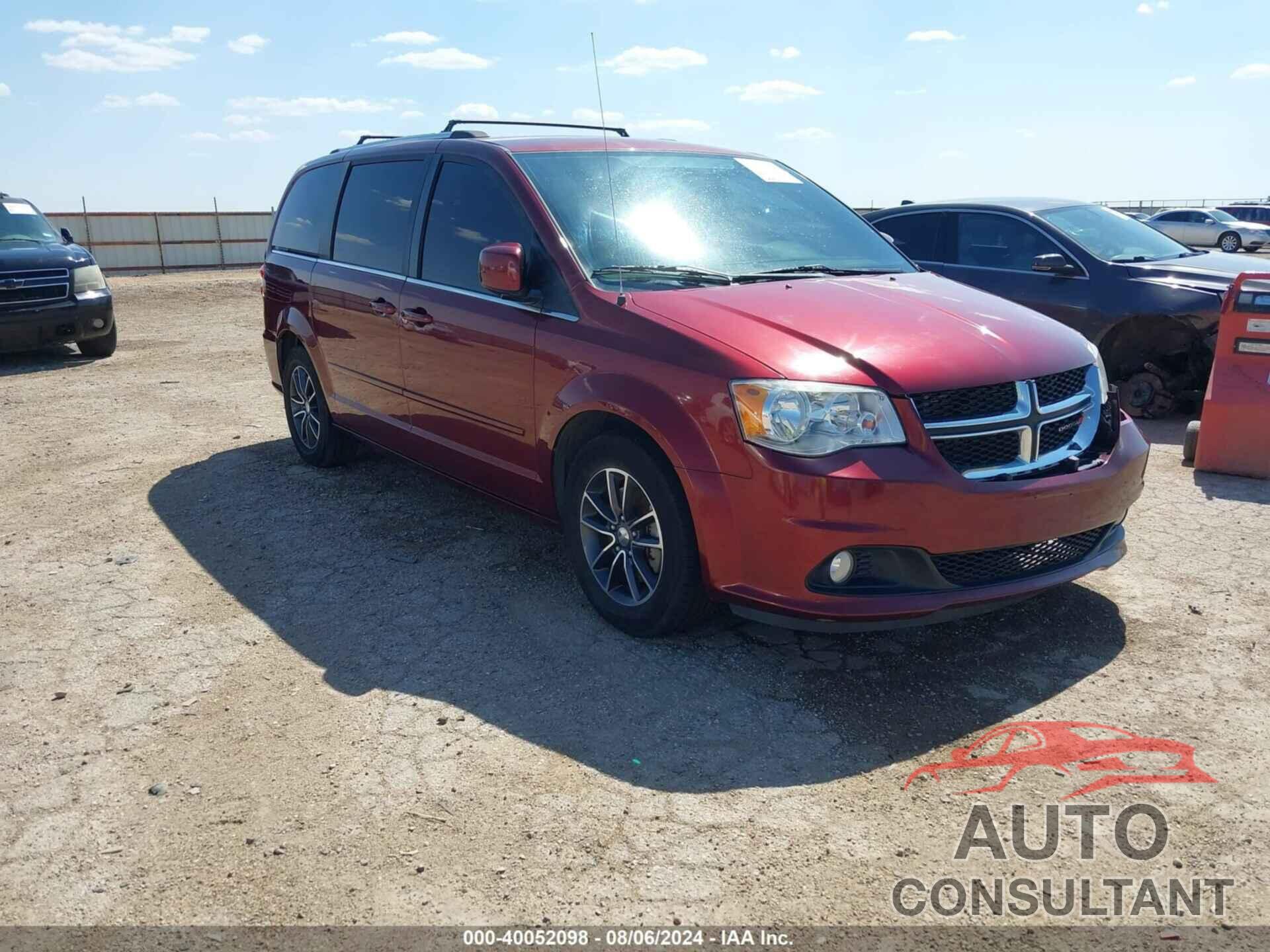 DODGE GRAND CARAVAN 2017 - 2C4RDGCG2HR824502