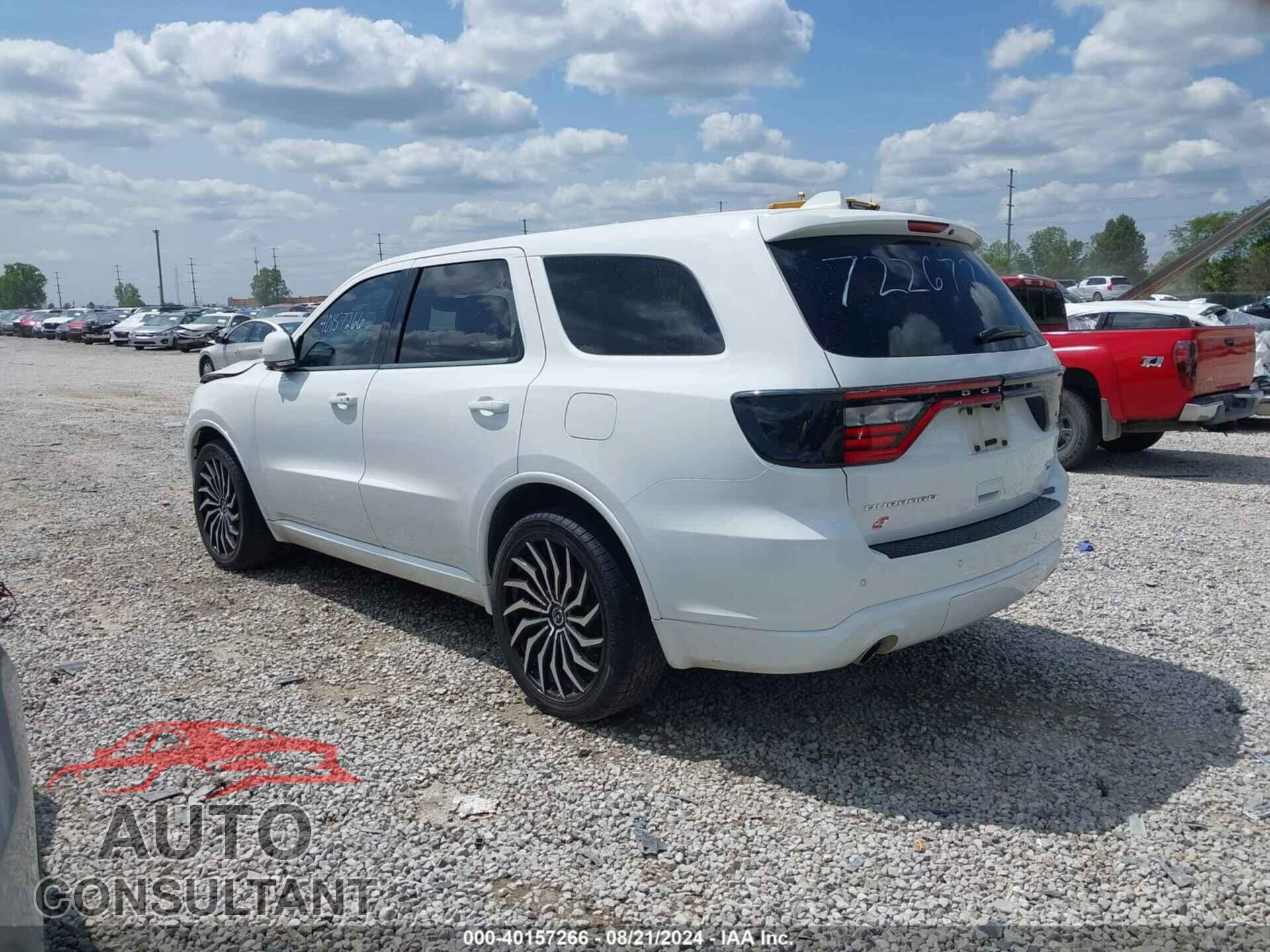DODGE DURANGO 2019 - 1C4SDJCT5KC722672