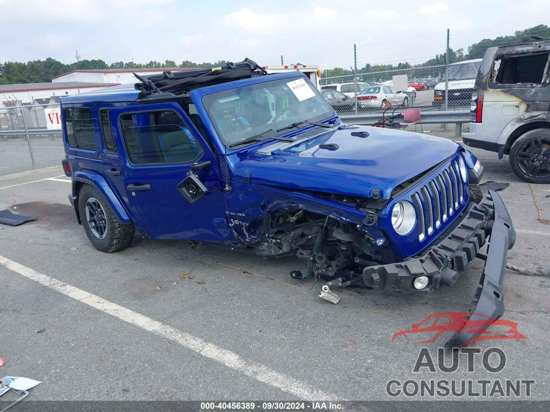 JEEP WRANGLER UNLIMITED 2018 - 1C4HJXEN7JW181481