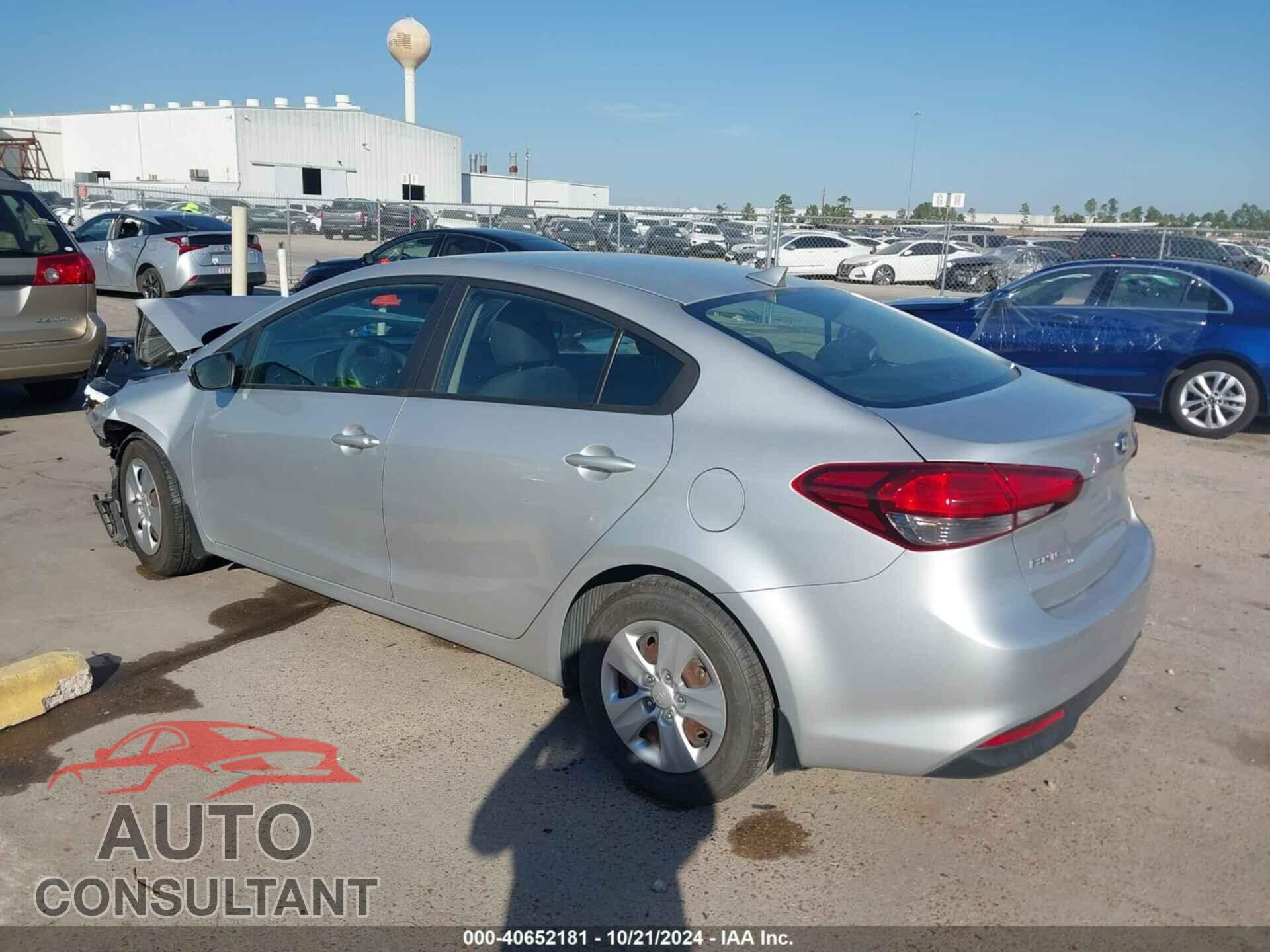 KIA FORTE 2017 - 3KPFL4A76HE077883