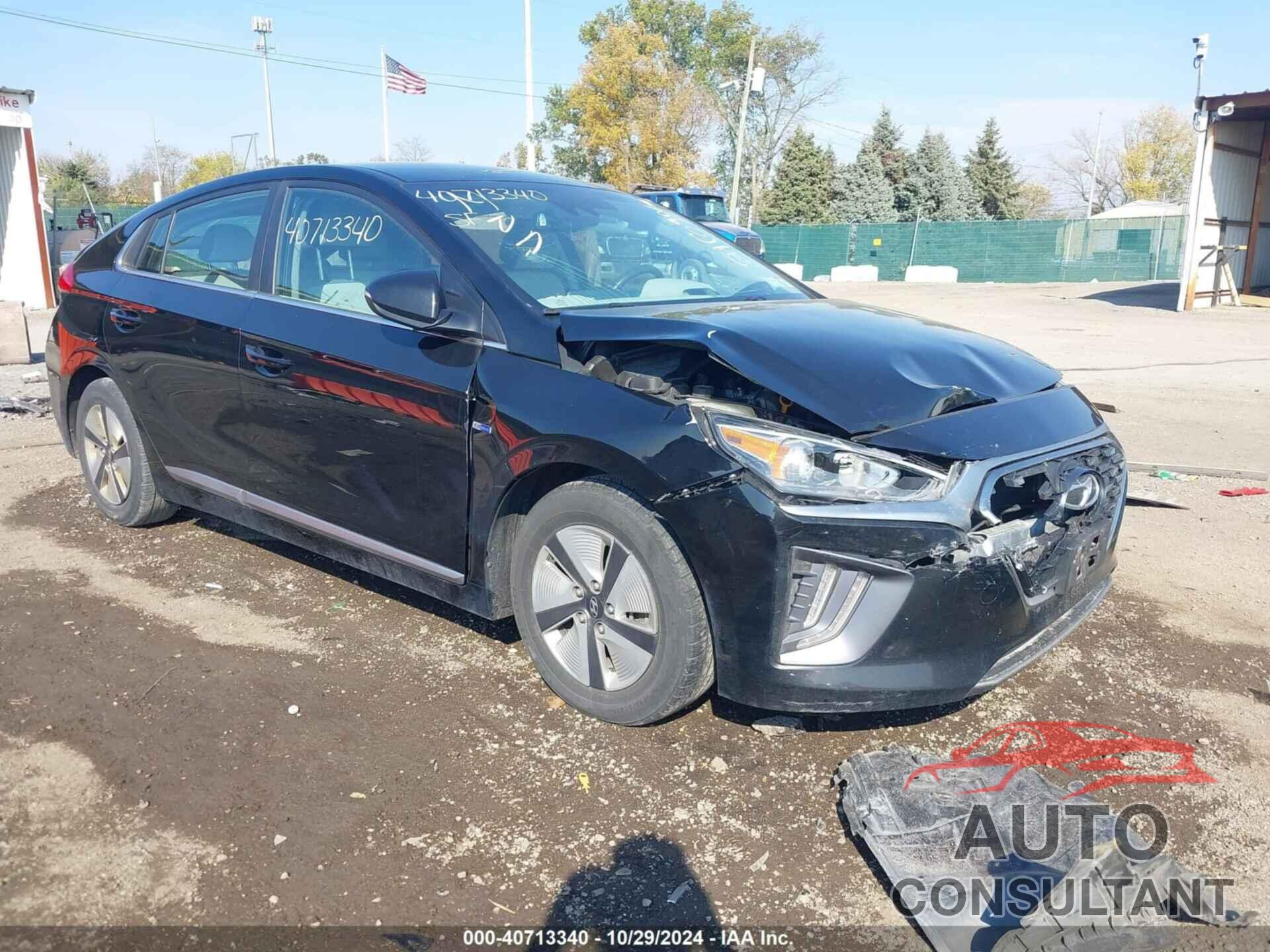 HYUNDAI IONIQ HYBRID 2020 - KMHC75LC2LU216906