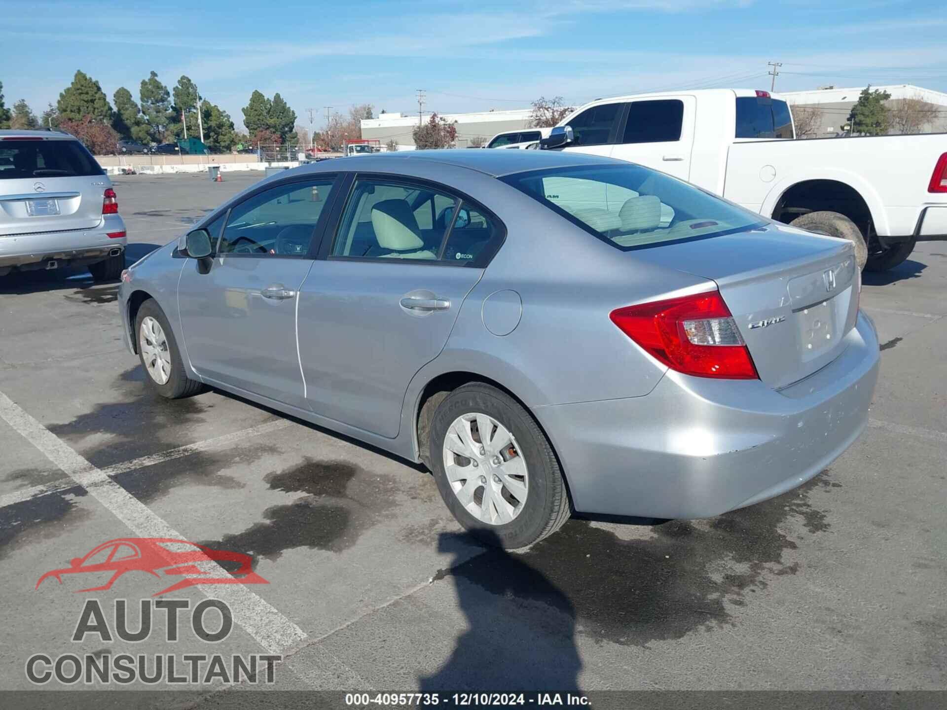 HONDA CIVIC 2012 - JHMFB2F55CS004944