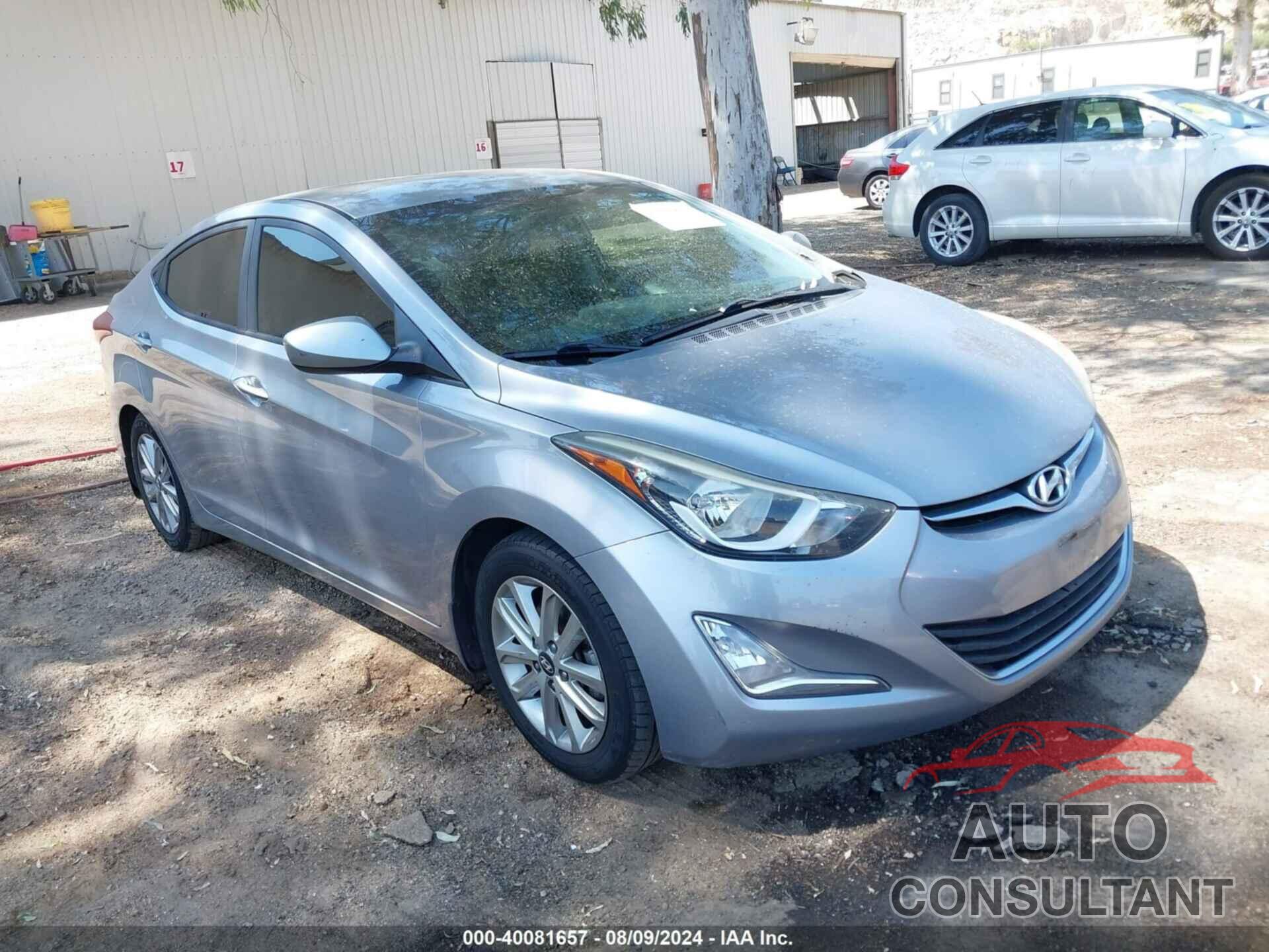 HYUNDAI ELANTRA 2016 - 5NPDH4AE5GH706471