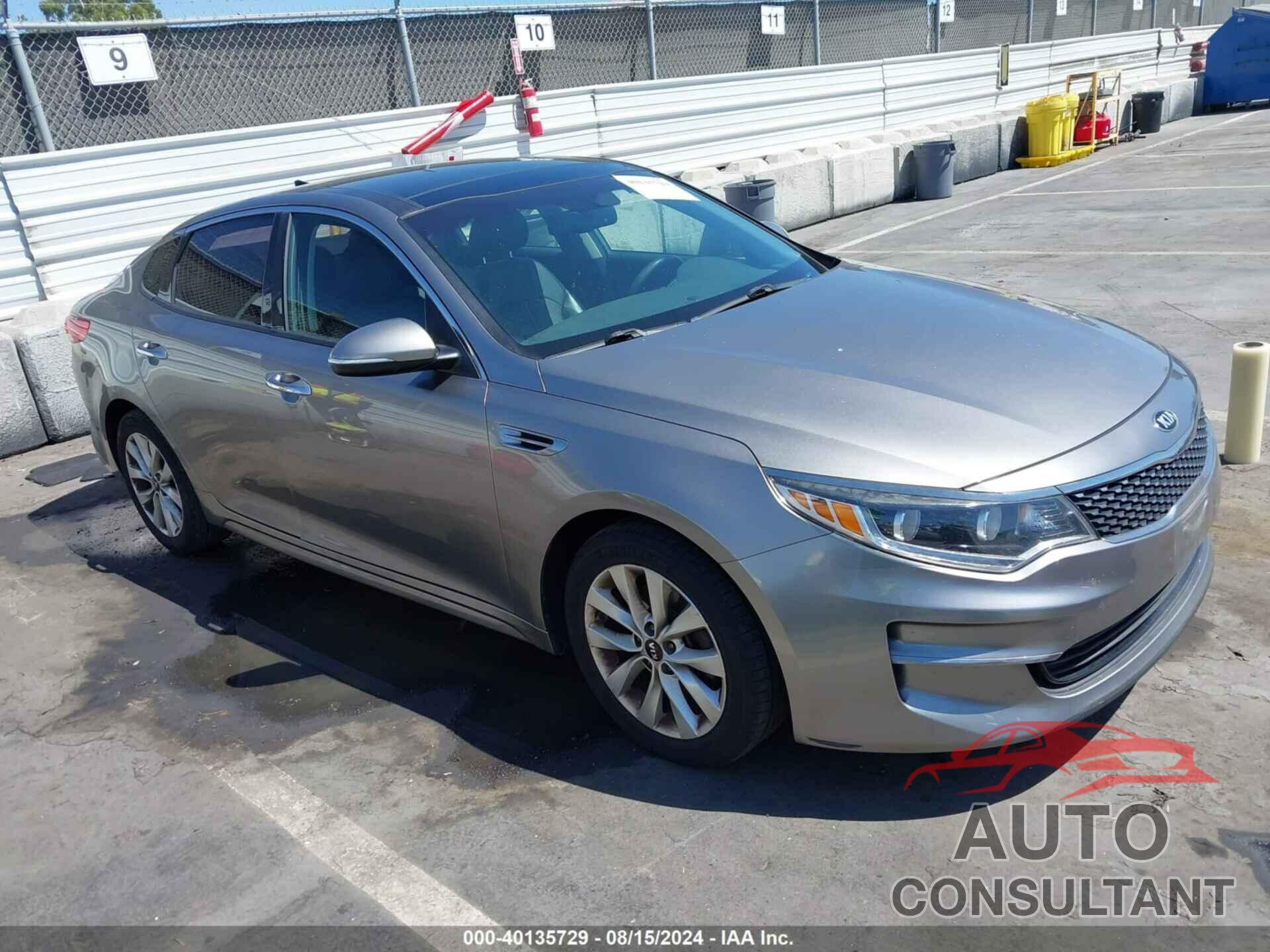 KIA OPTIMA 2016 - 5XXGU4L35GG086642