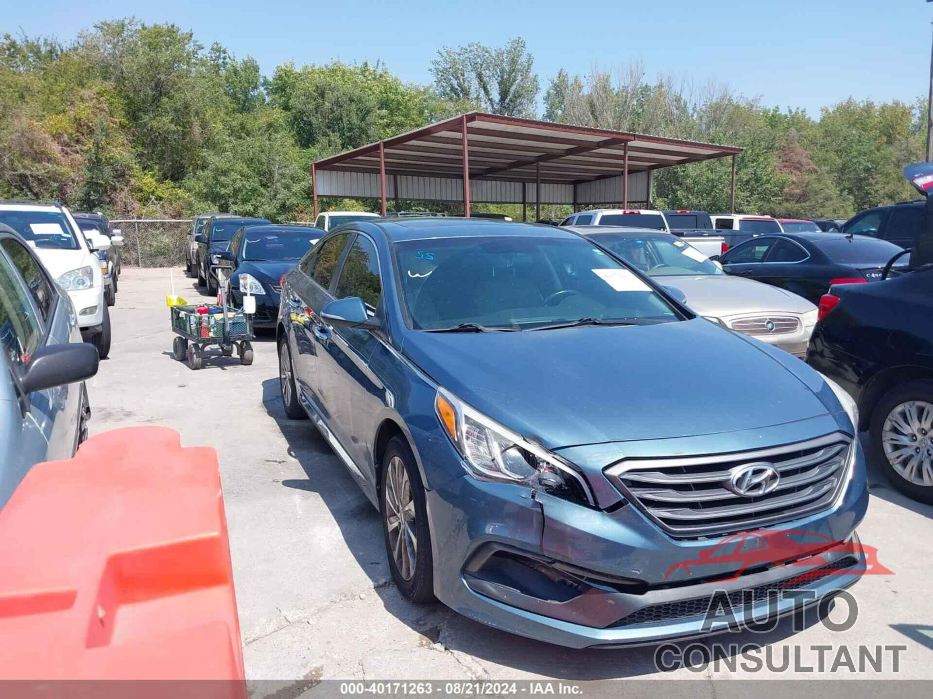 HYUNDAI SONATA 2017 - 5NPE34AF1HH478014