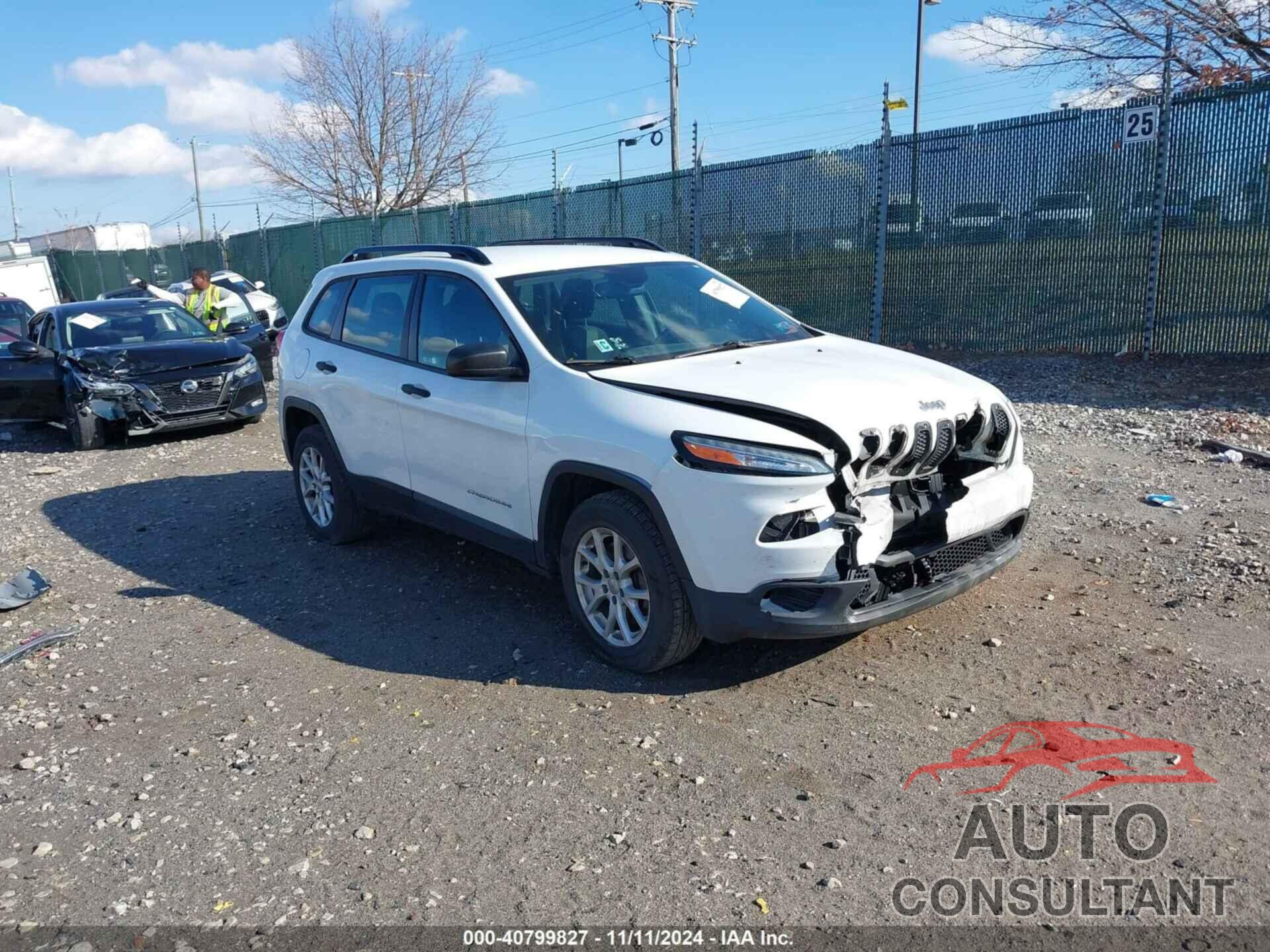 JEEP CHEROKEE 2016 - 1C4PJMAB5GW112092
