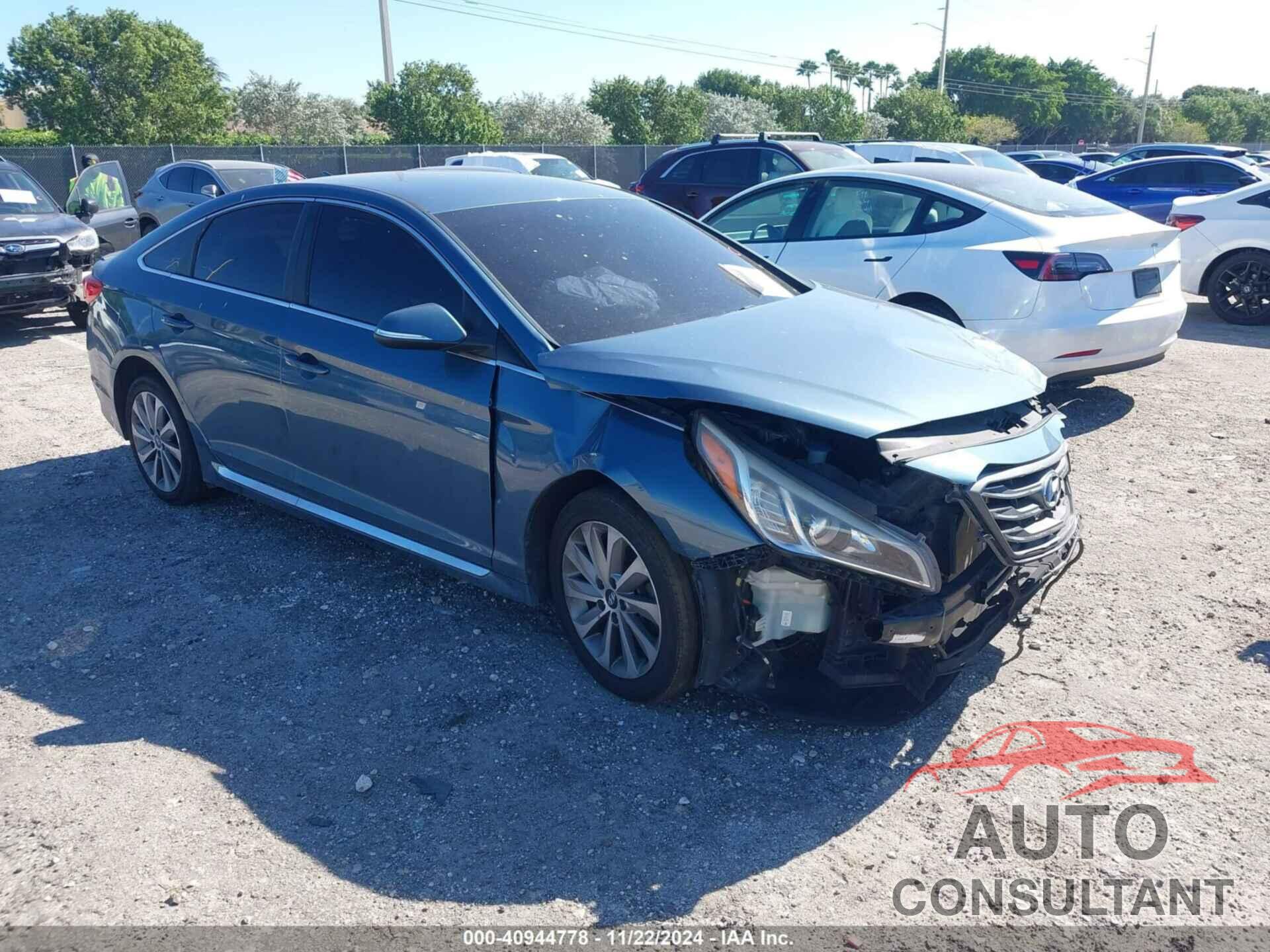 HYUNDAI SONATA 2016 - 5NPE34AF3GH338576