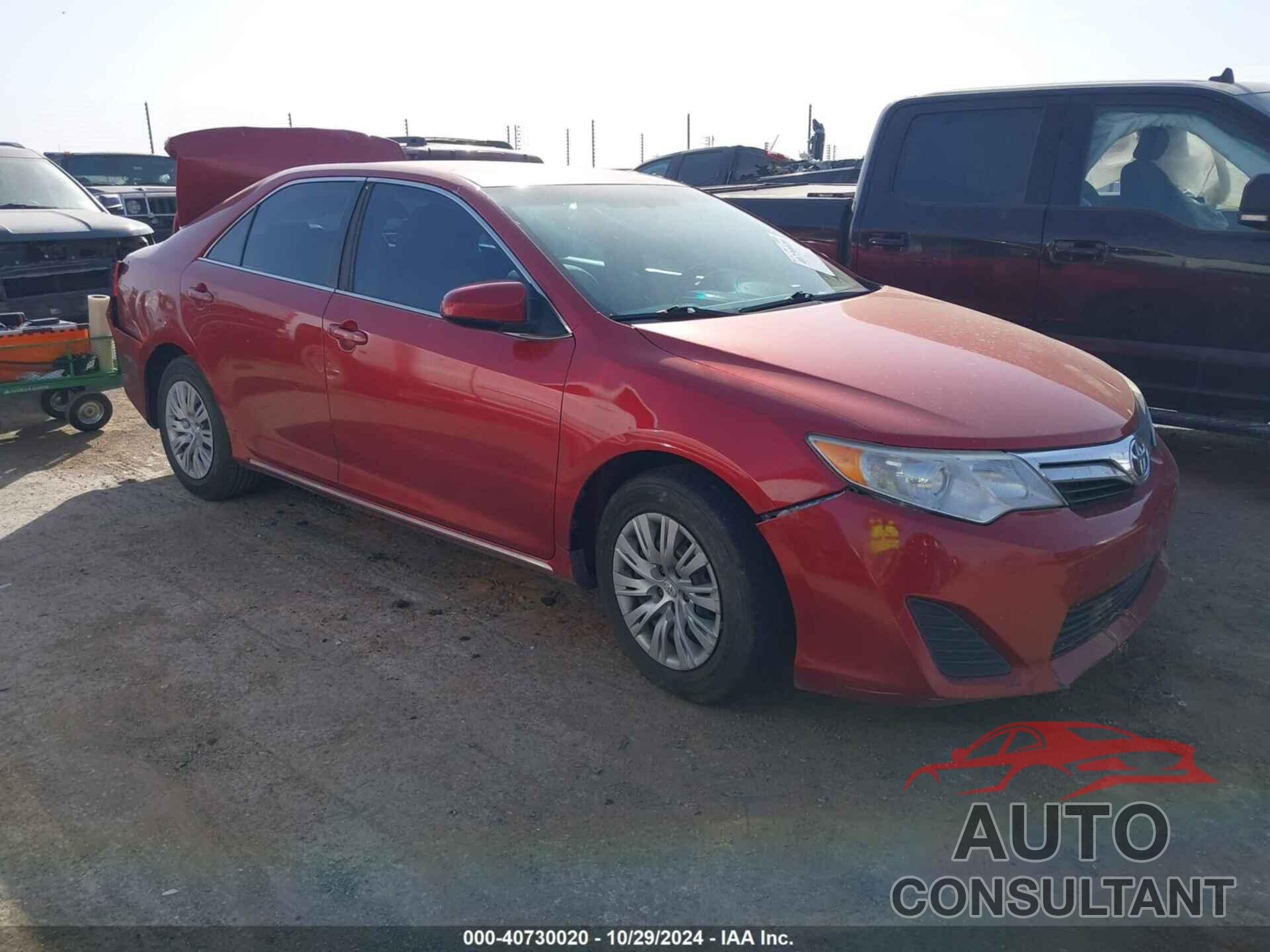 TOYOTA CAMRY 2012 - 4T1BF1FK1CU545882