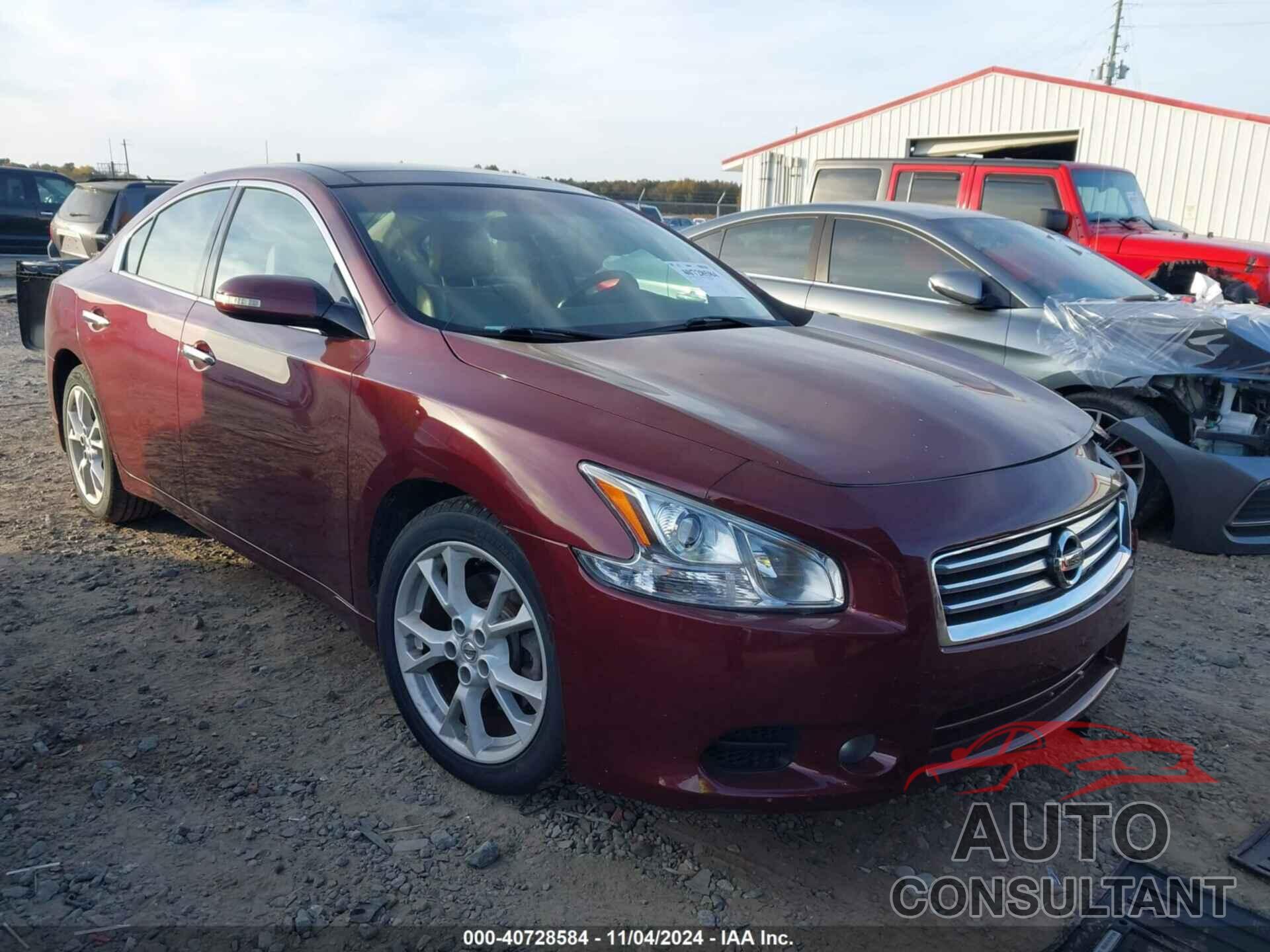 NISSAN MAXIMA 2013 - 1N4AA5AP4DC839783
