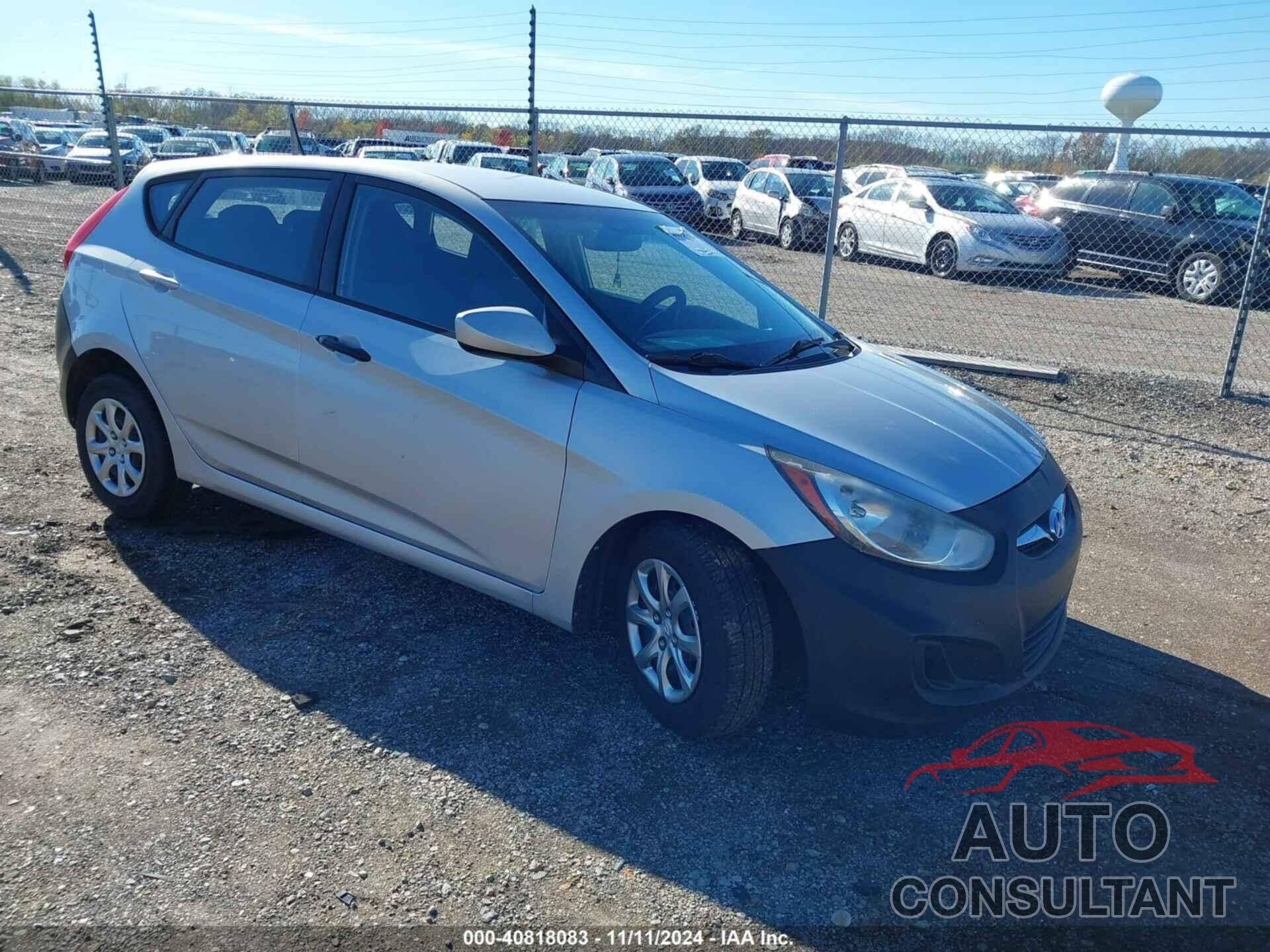 HYUNDAI ACCENT 2013 - KMHCT5AE1DU080771