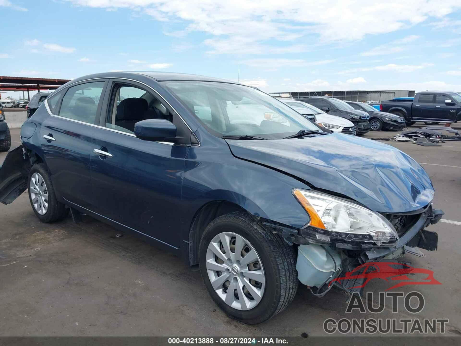 NISSAN SENTRA 2014 - 3N1AB7AP3EL687538