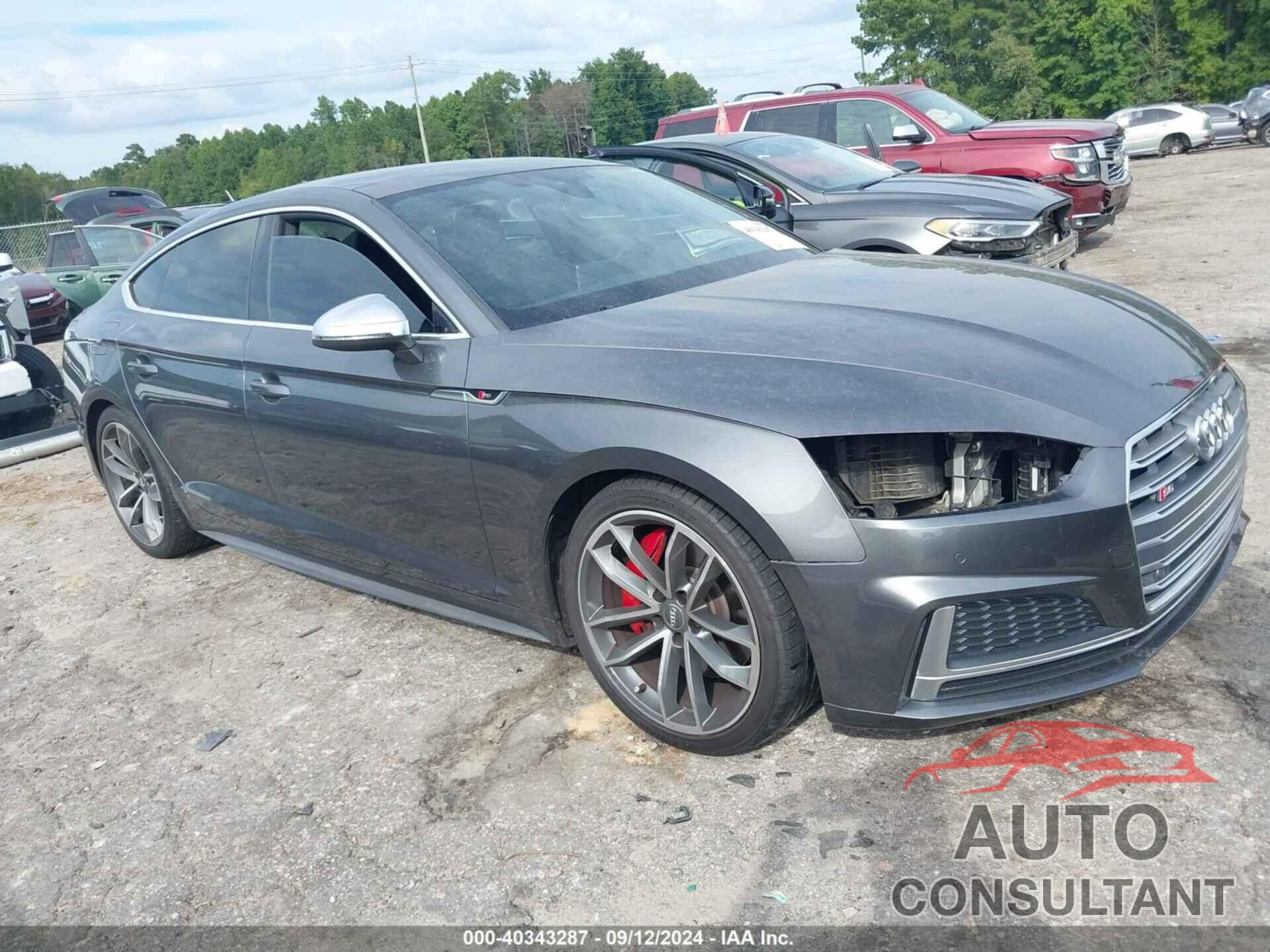 AUDI S5 2018 - WAUB4CF50JA062055