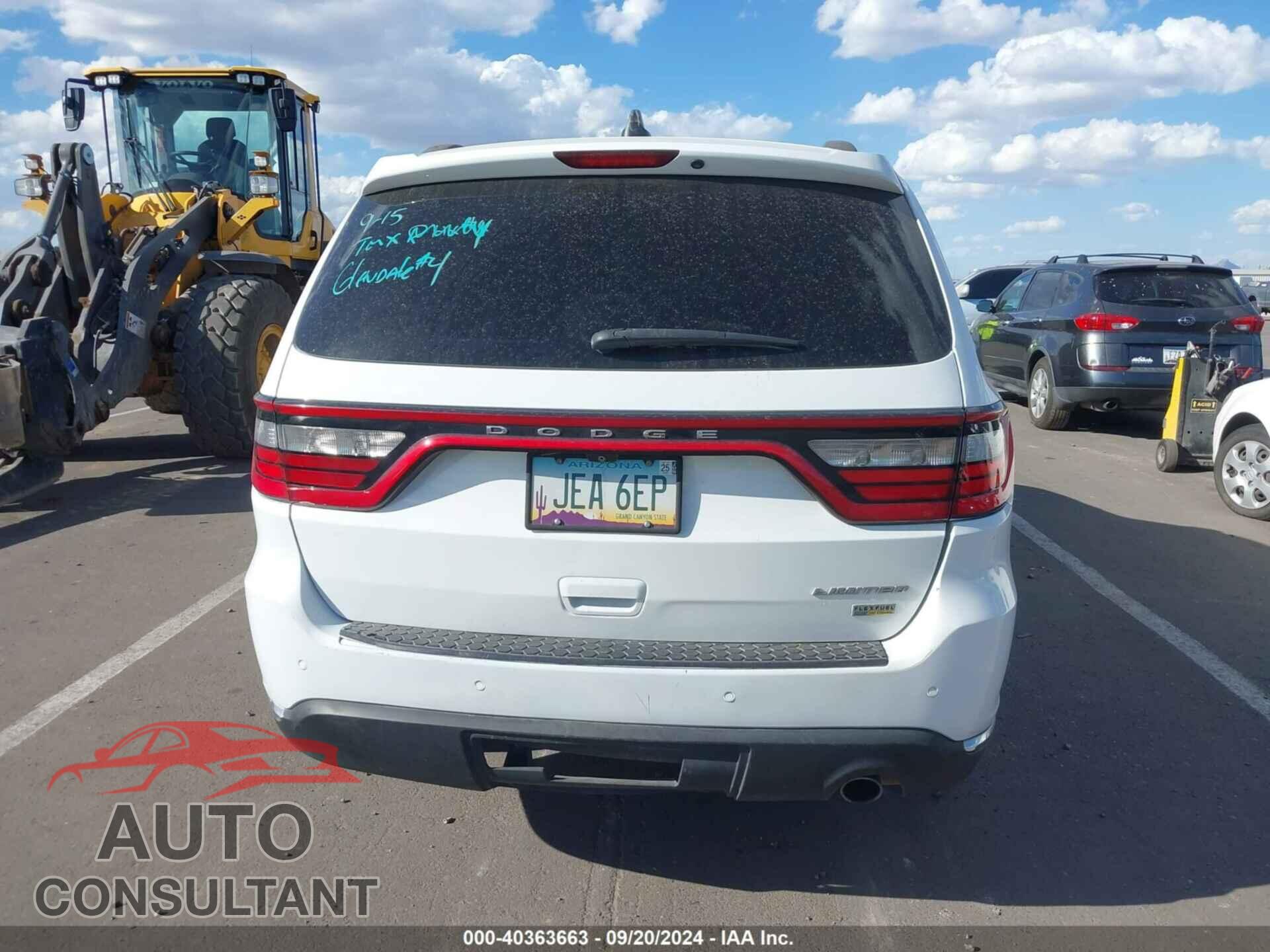 DODGE DURANGO 2014 - 1C4RDHDG8EC481381
