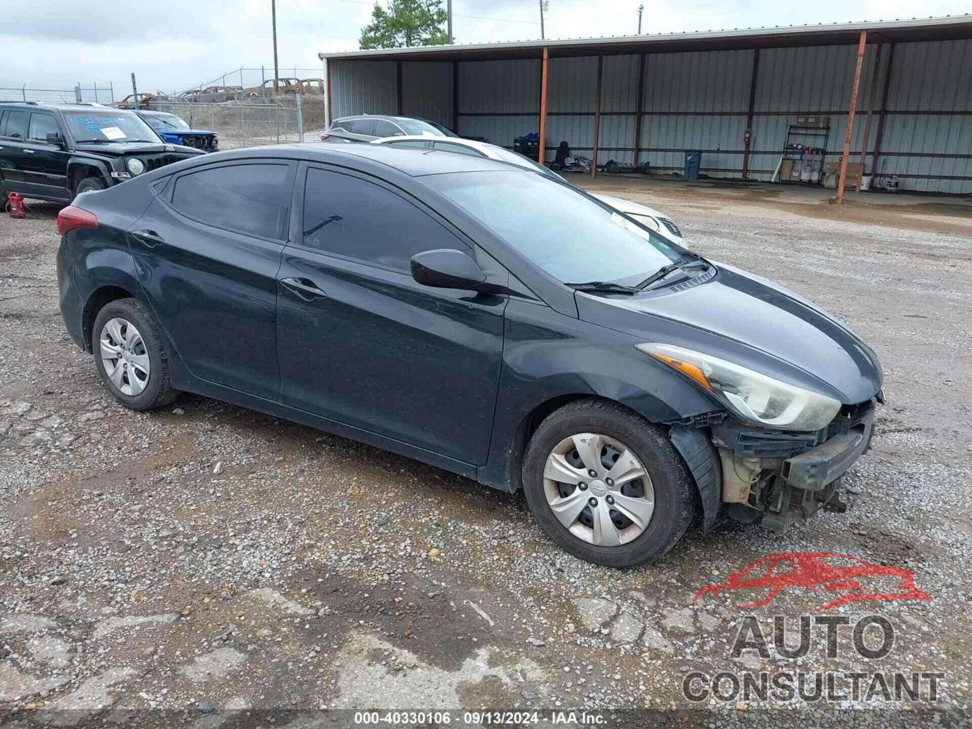 HYUNDAI ELANTRA 2016 - 5NPDH4AE6GH712831