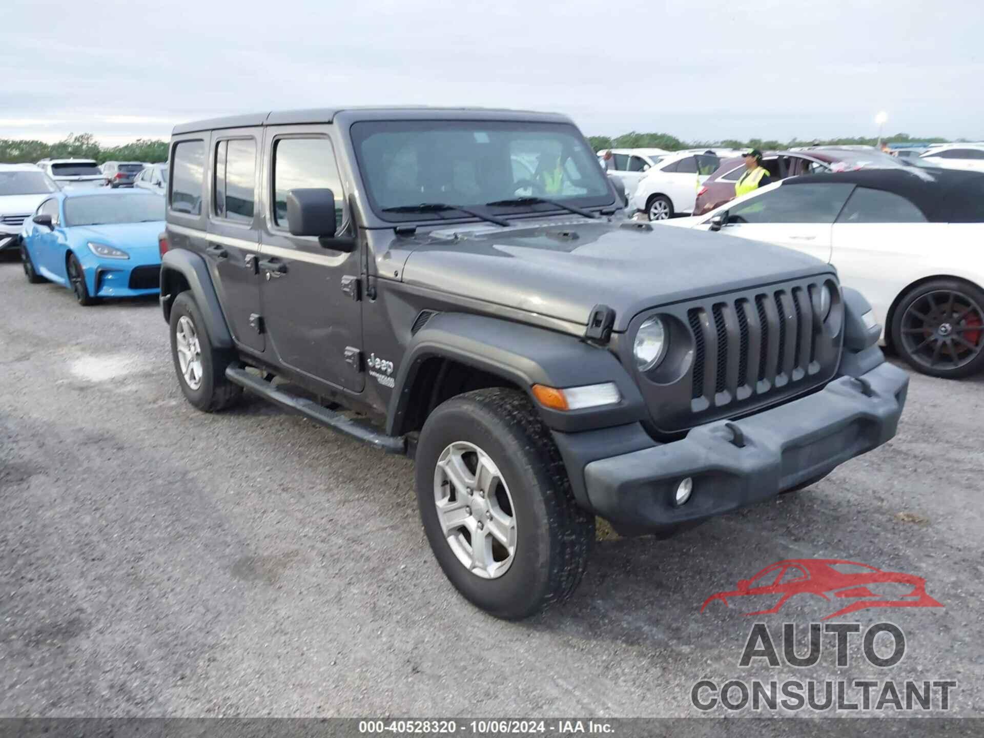 JEEP WRANGLER UNLIMITED 2019 - 1C4HJXDG2KW568511