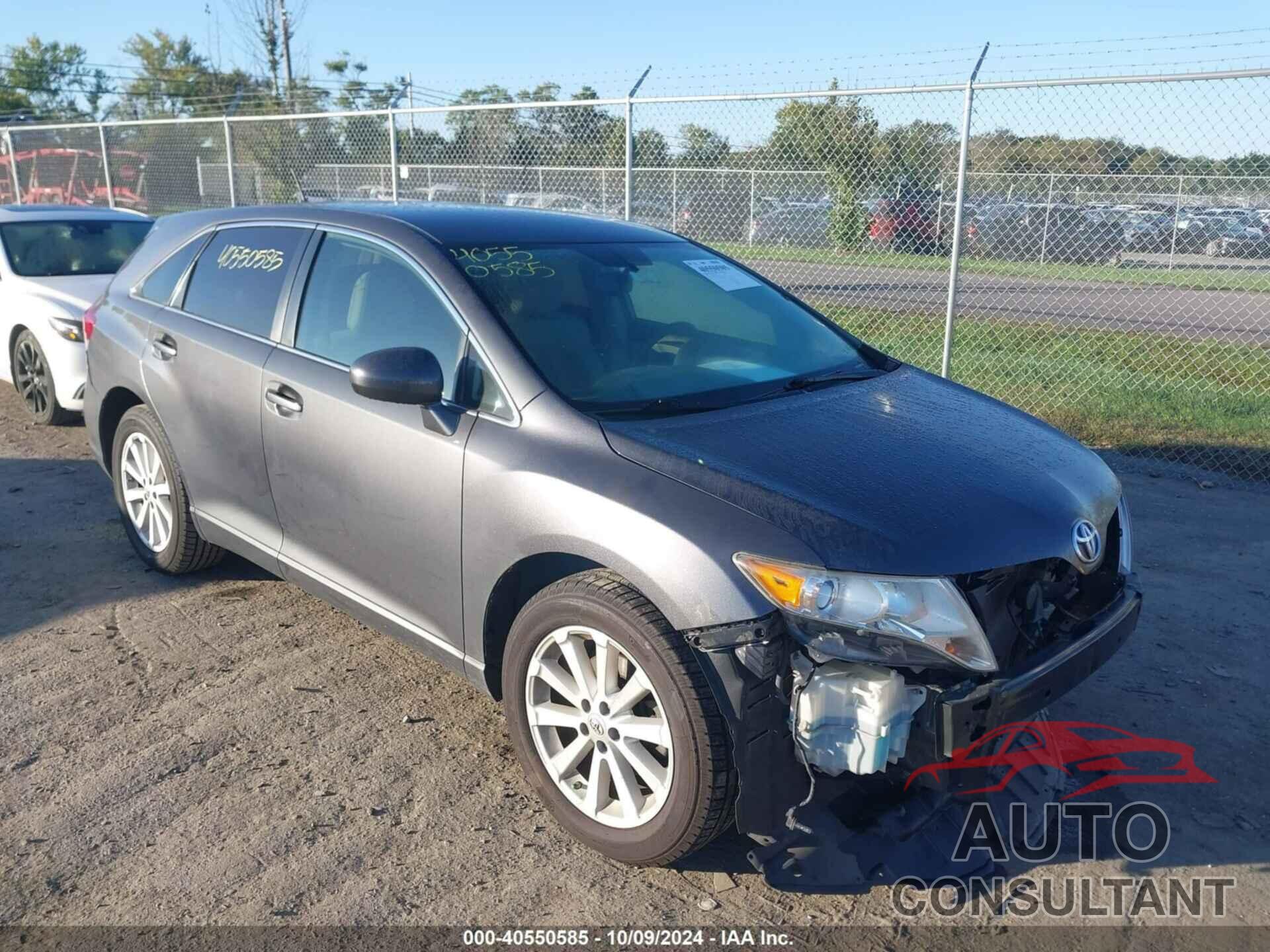 TOYOTA VENZA 2012 - 4T3ZA3BB3CU056082