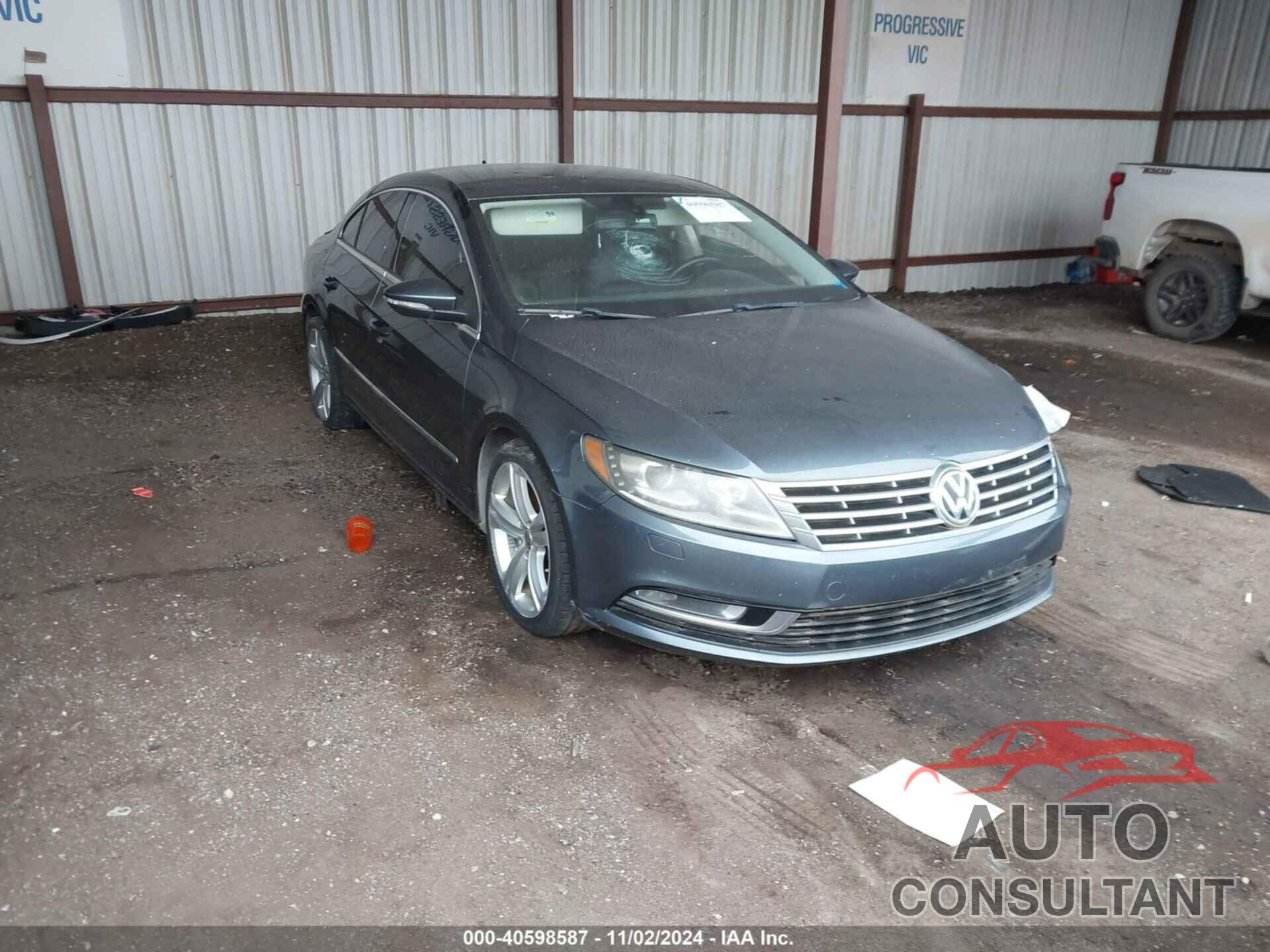 VOLKSWAGEN CC 2013 - WVWBN7AN2DE504054