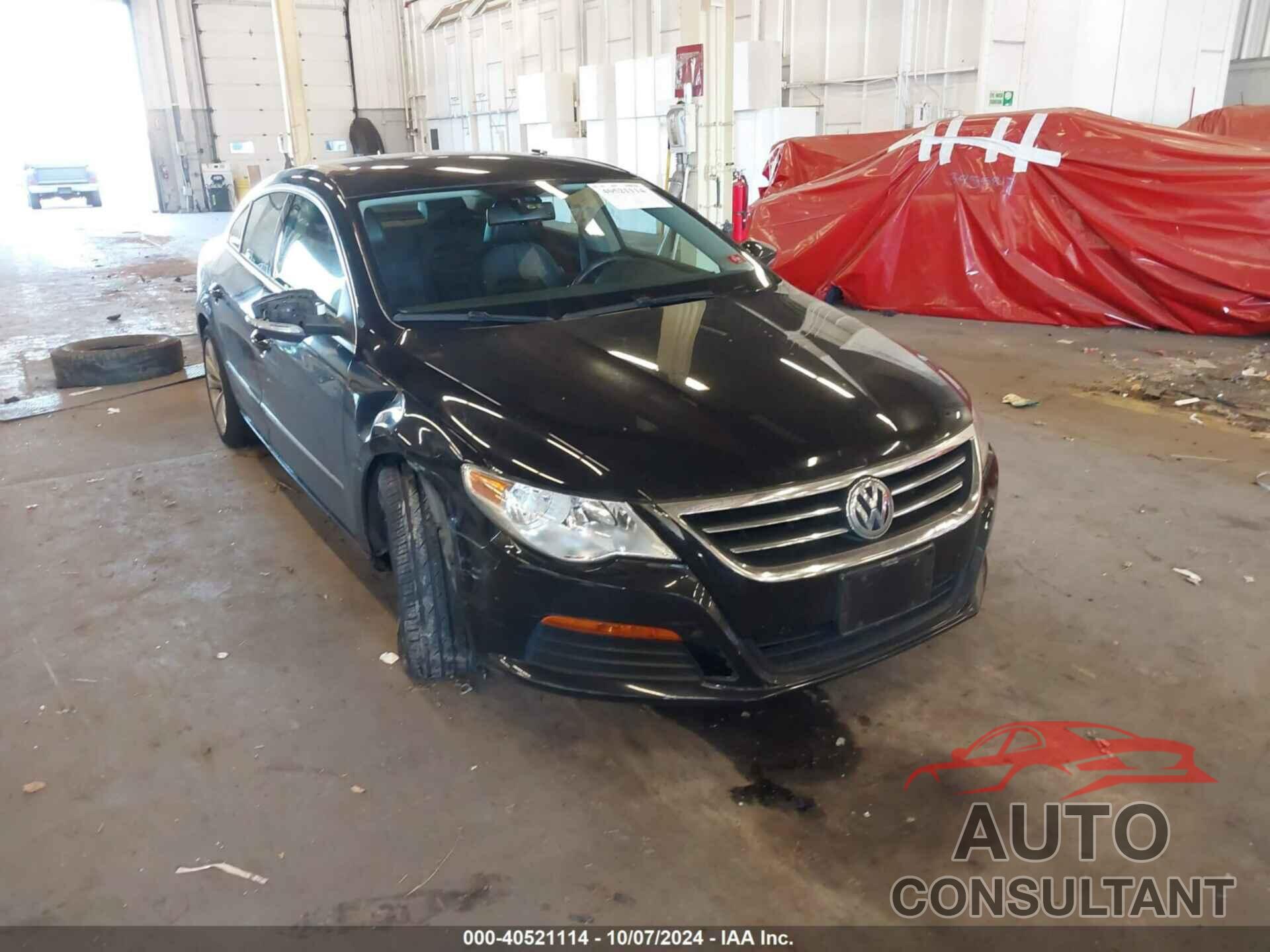 VOLKSWAGEN CC 2012 - WVWMP7AN8CE502844