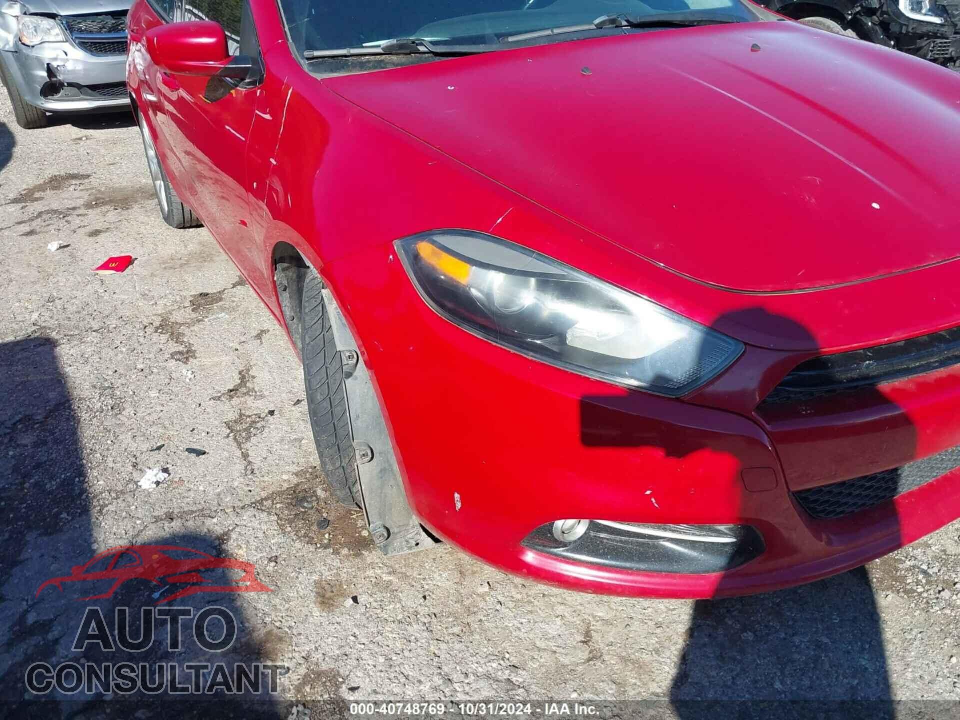 DODGE DART 2013 - 1C3CDFBA7DD296468