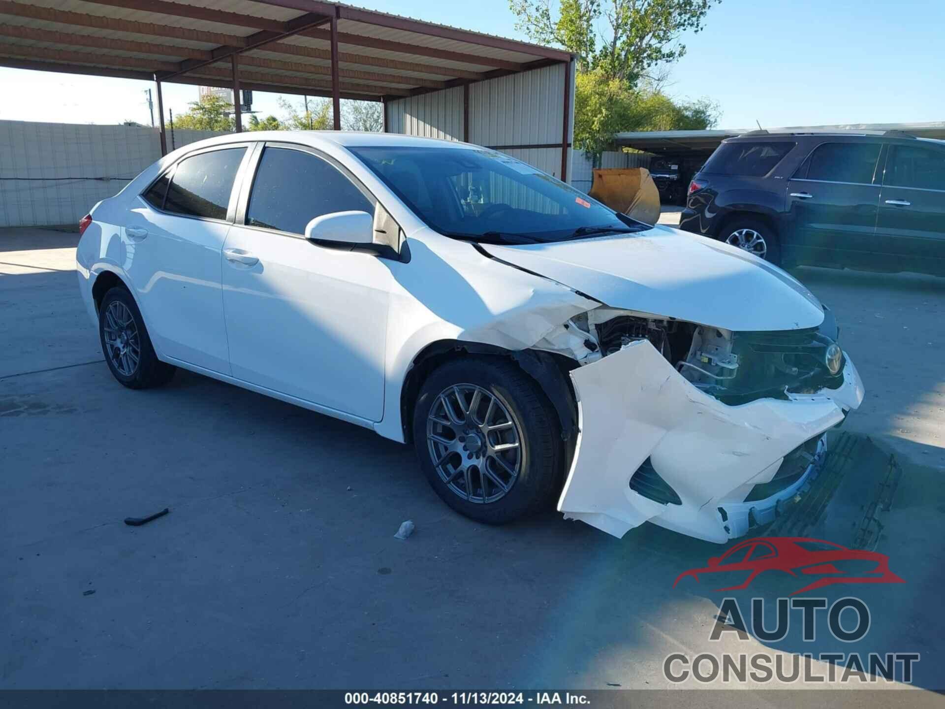 TOYOTA COROLLA 2017 - 5YFBURHE1HP729871