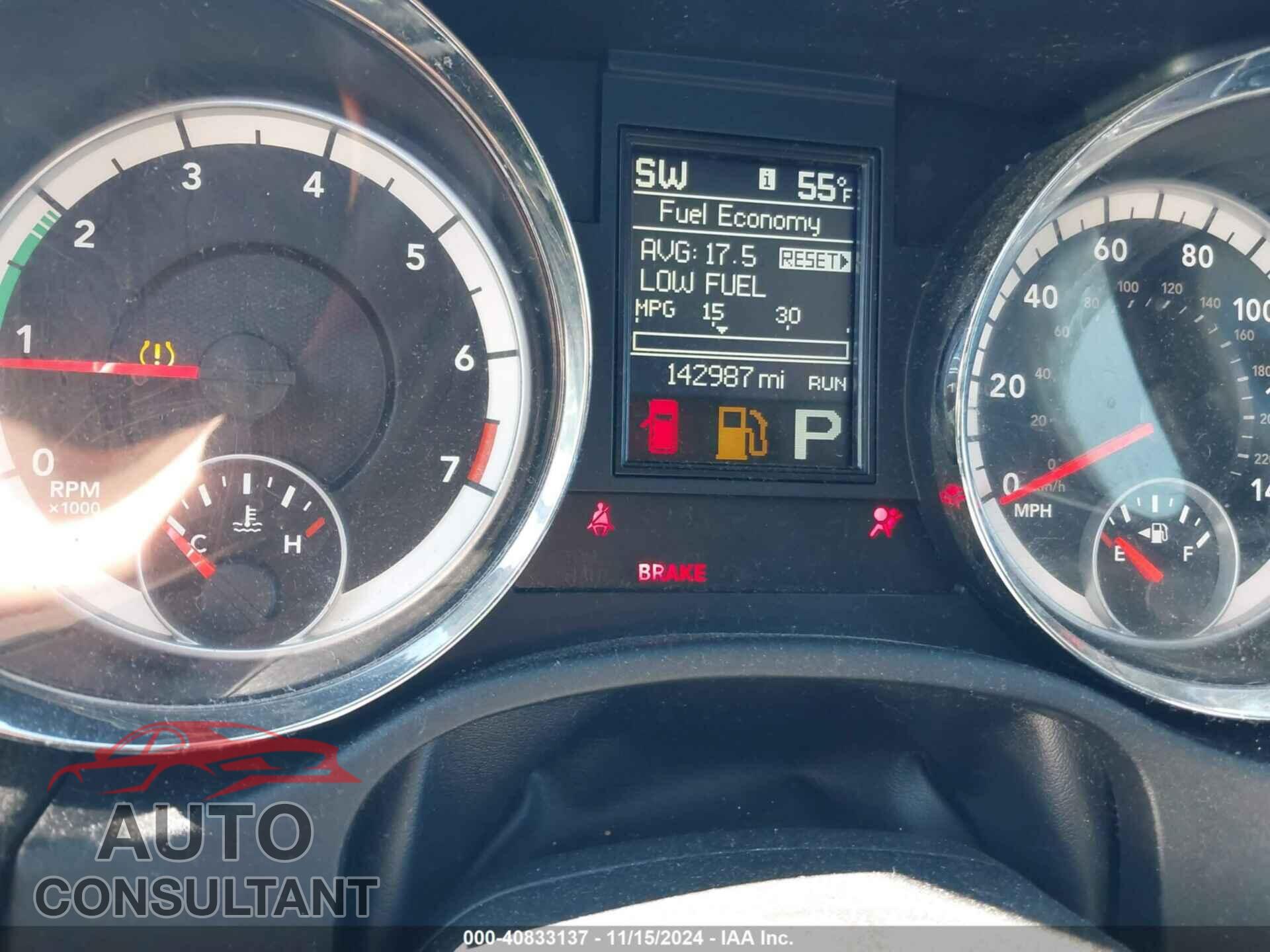 DODGE DURANGO 2013 - 1C4RDJAG6DC651490