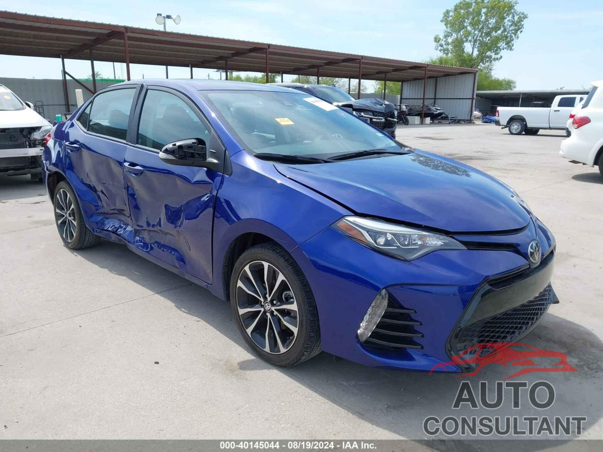 TOYOTA COROLLA 2017 - 2T1BURHE9HC782270