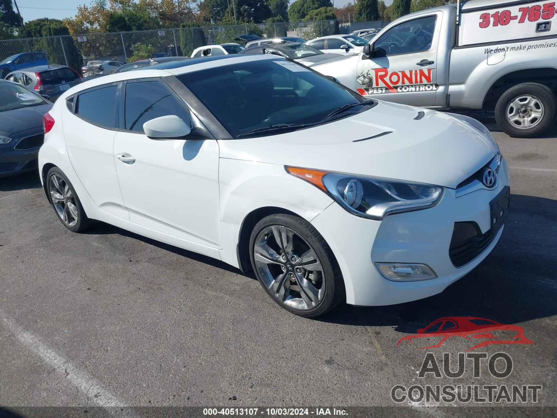 HYUNDAI VELOSTER 2015 - KMHTC6AD5FU231224