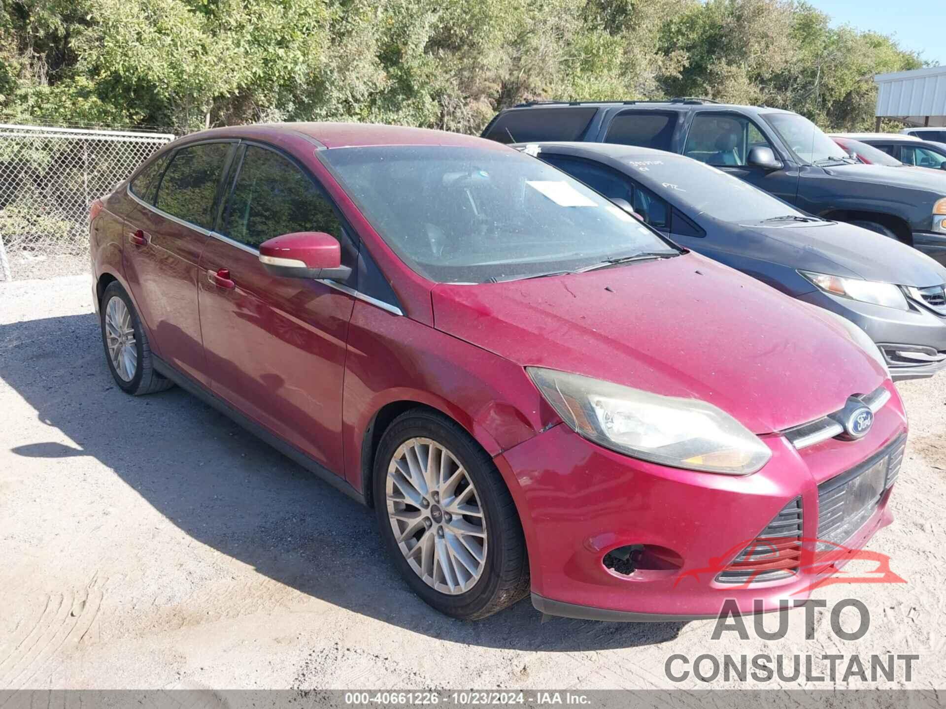 FORD FOCUS 2013 - 1FADP3J28DL209981