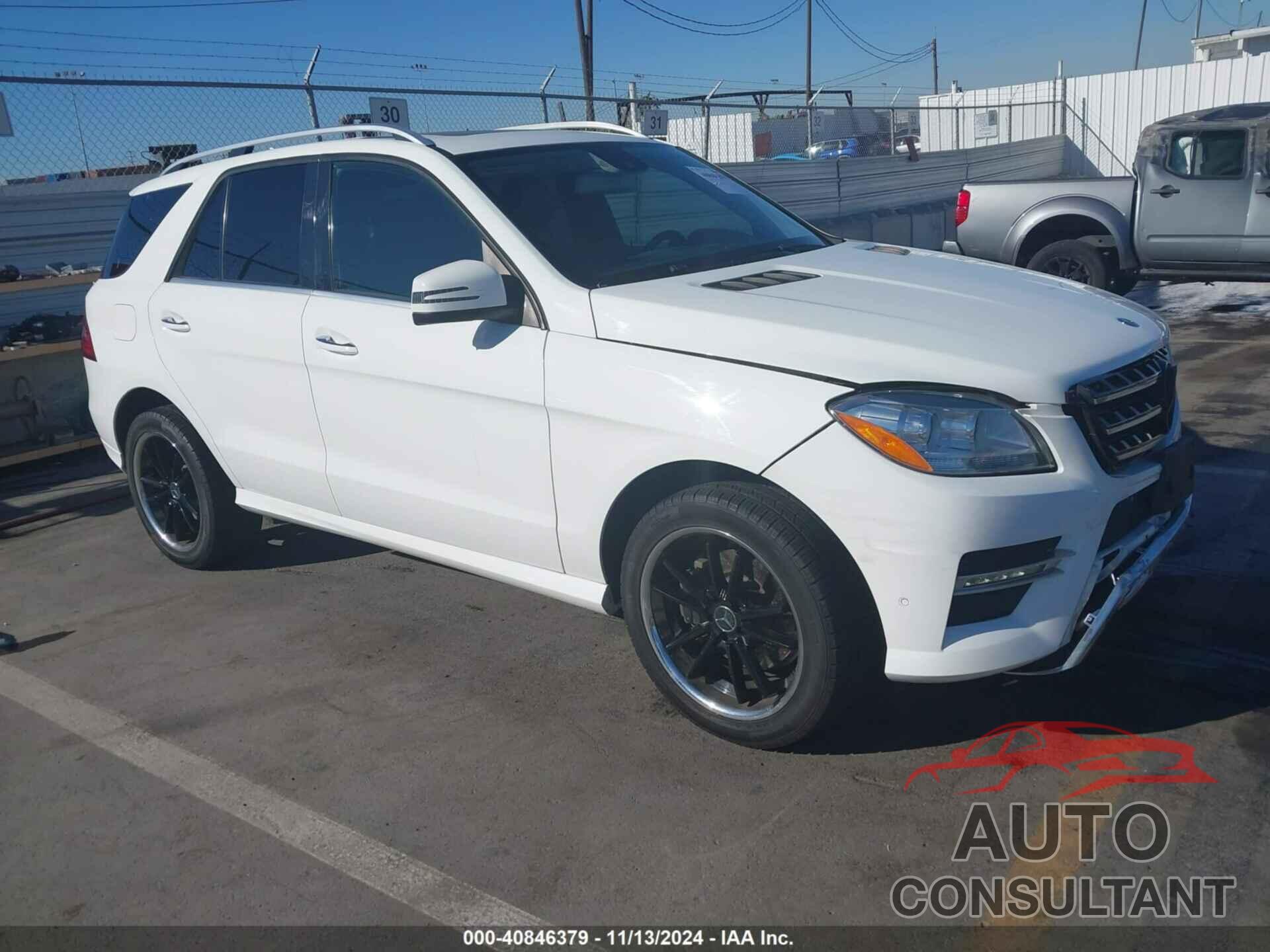 MERCEDES-BENZ ML 350 2014 - 4JGDA5JB8EA314682